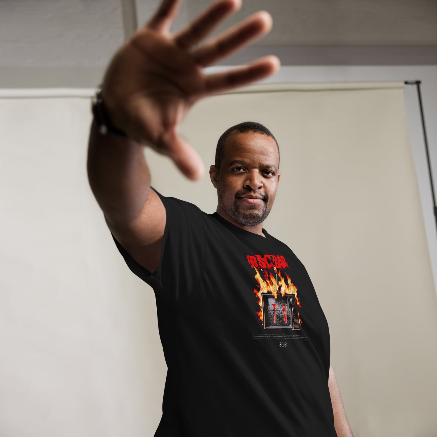 Freshcobar TV Flame classic tee