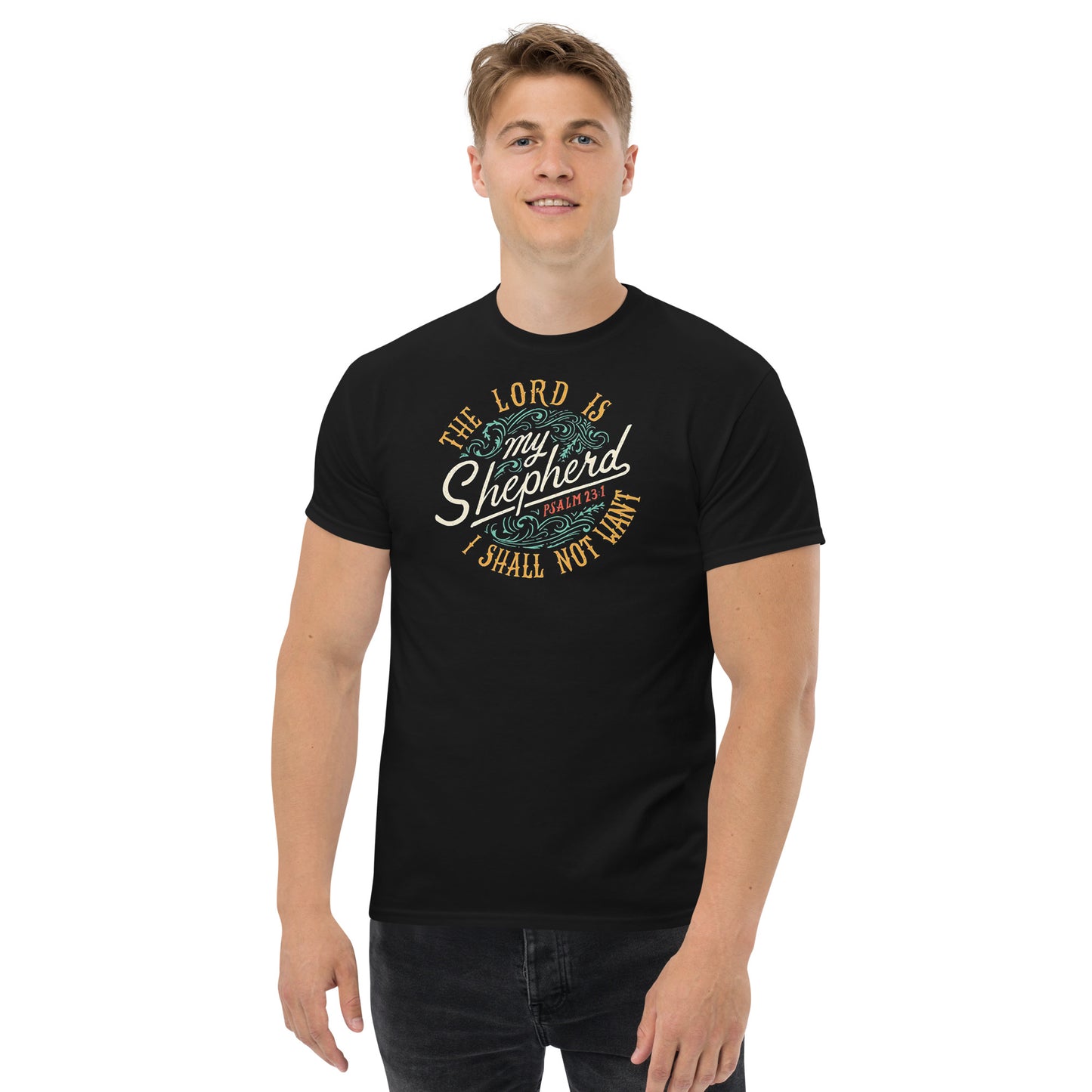The Lord is My Shepherd Men's classic tee