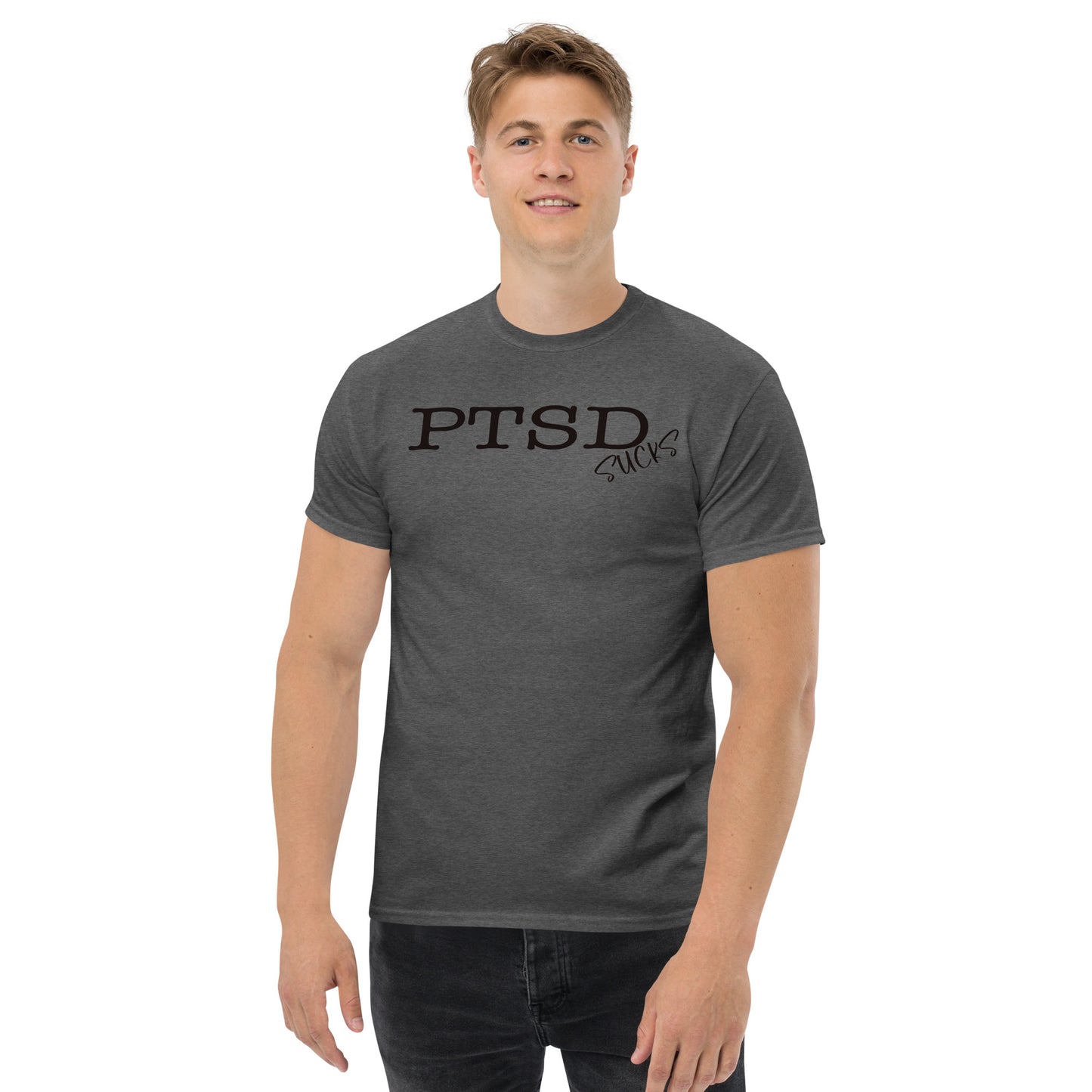 PTSD Sucks Men's classic tee