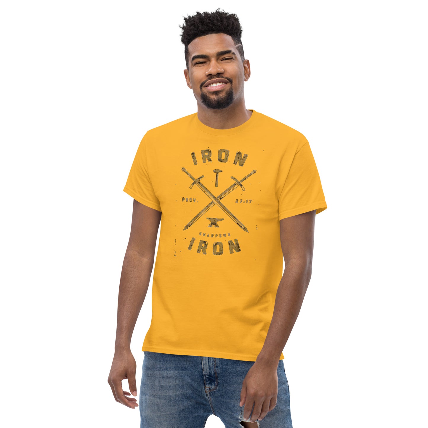 Iron Sharpens Iron Men's classic tee