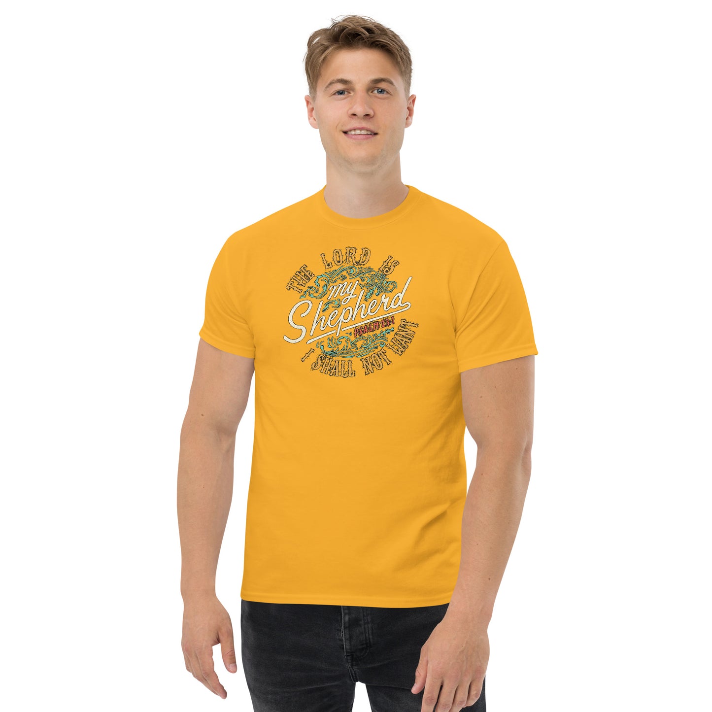 The Lord is My Shepherd Men's classic tee
