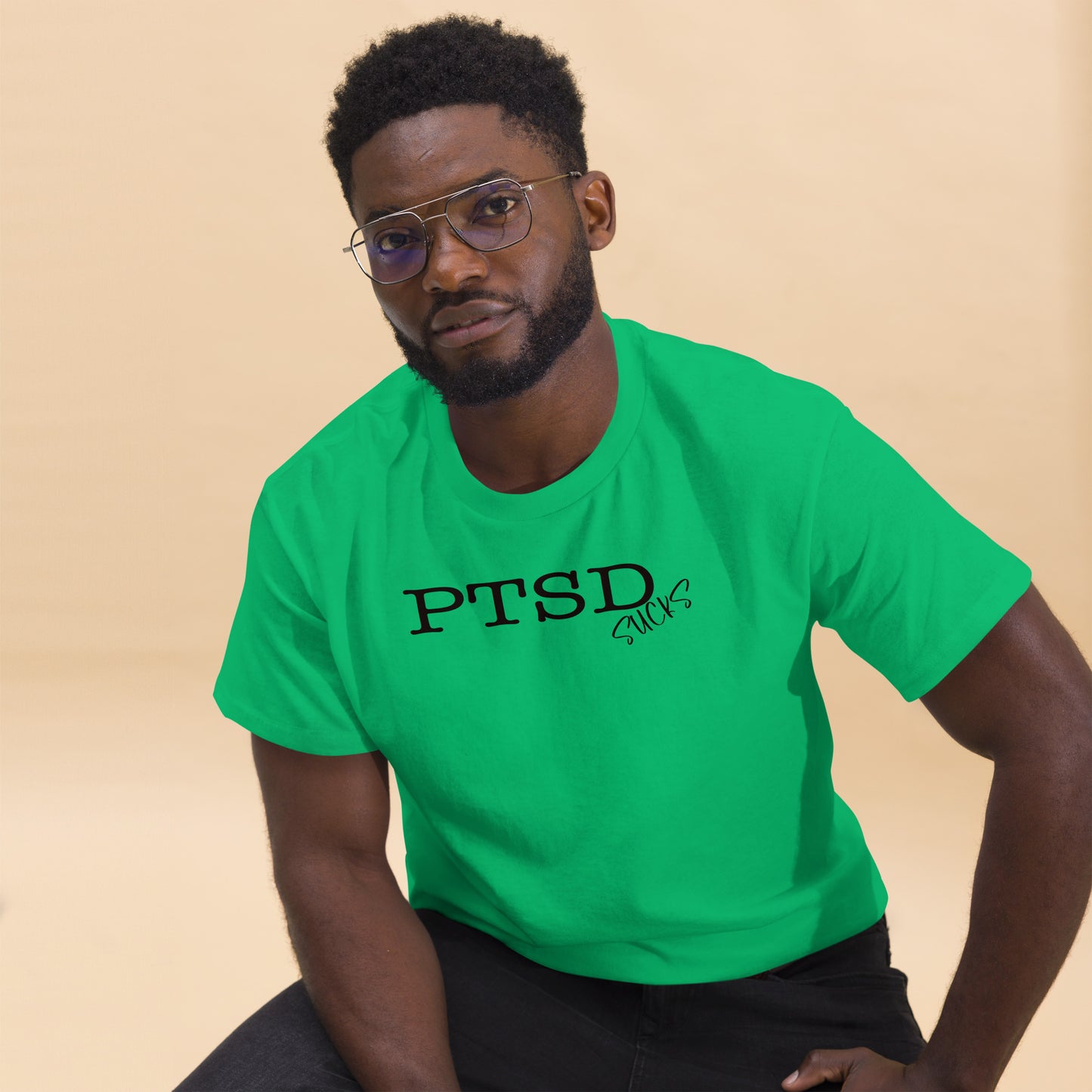 PTSD Sucks Men's classic tee
