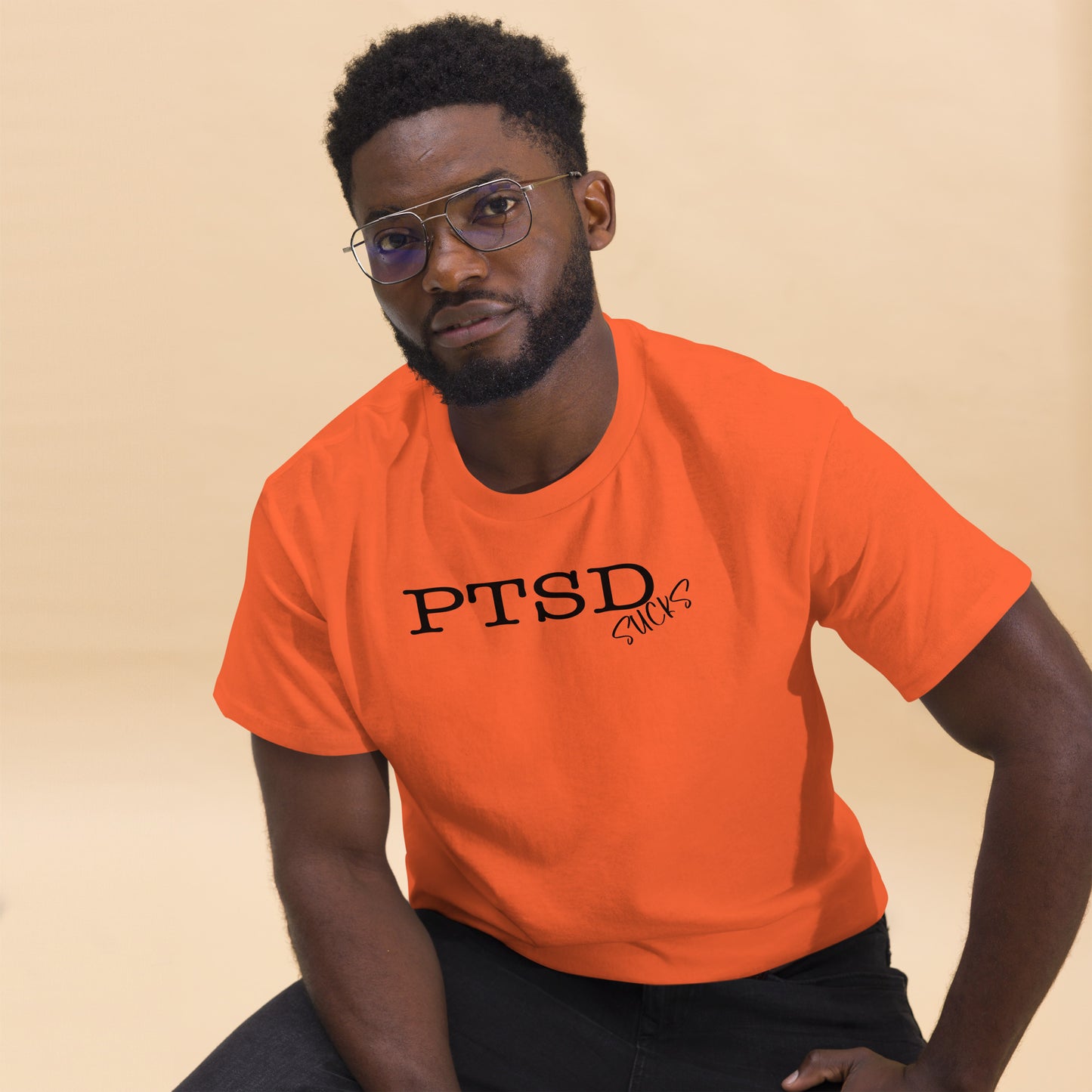 PTSD Sucks Men's classic tee