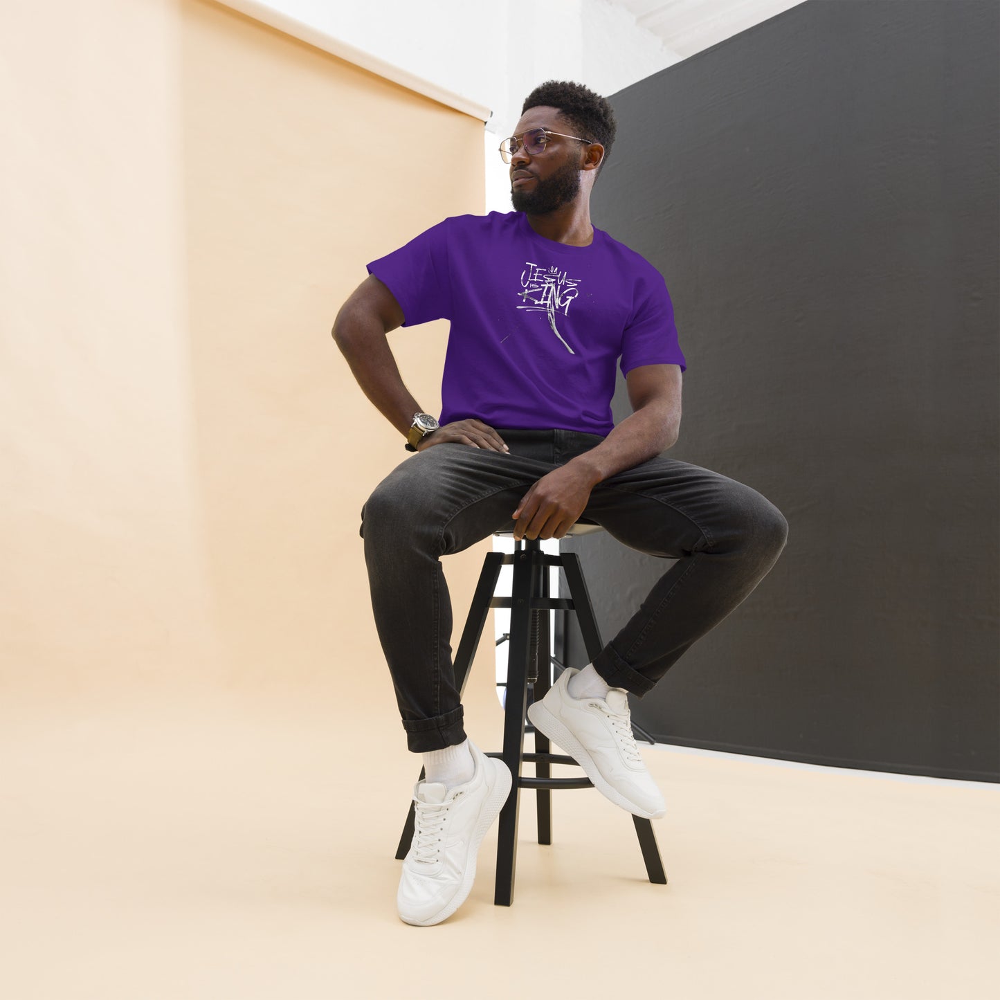 Jesus Is King Men's classic tee