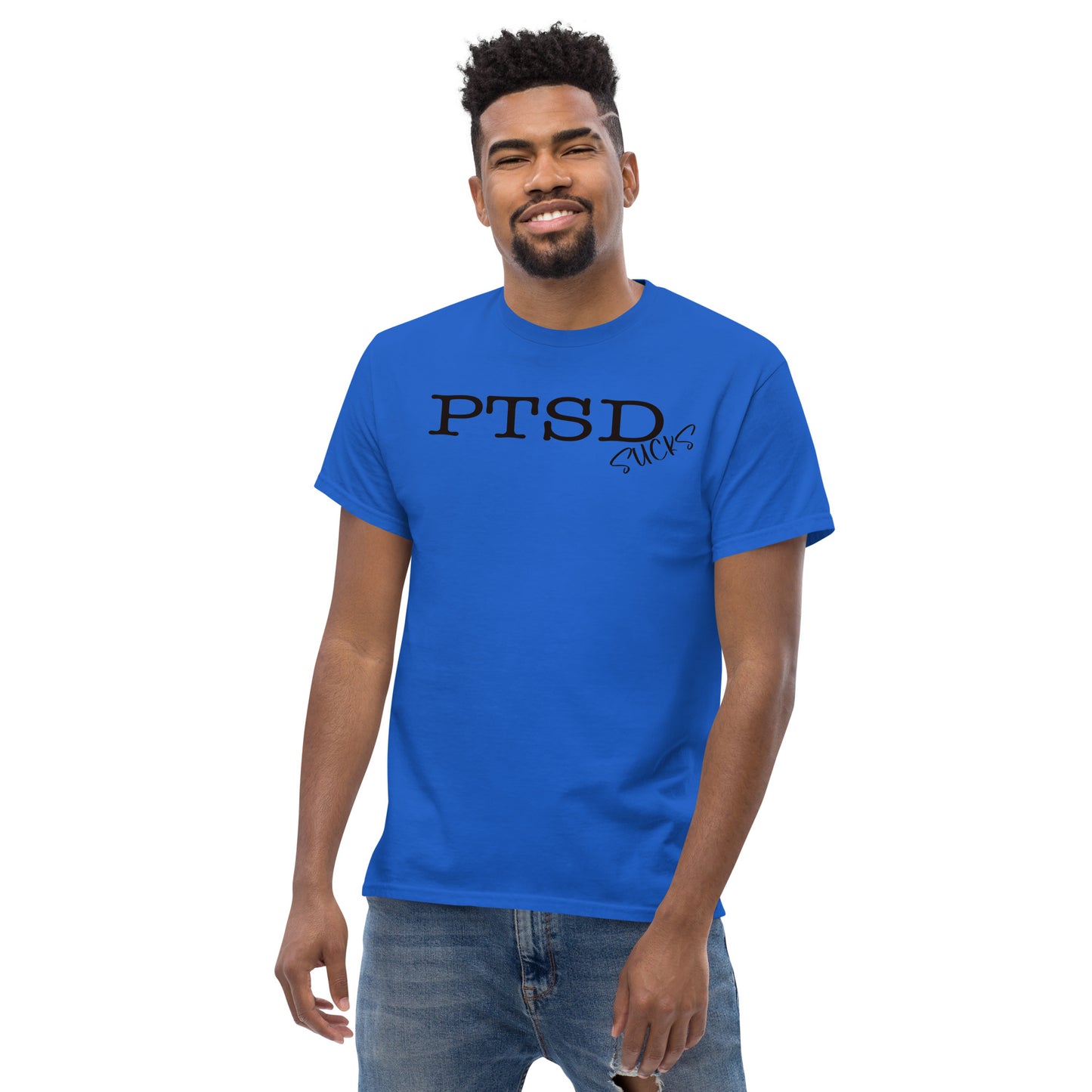 PTSD Sucks Men's classic tee