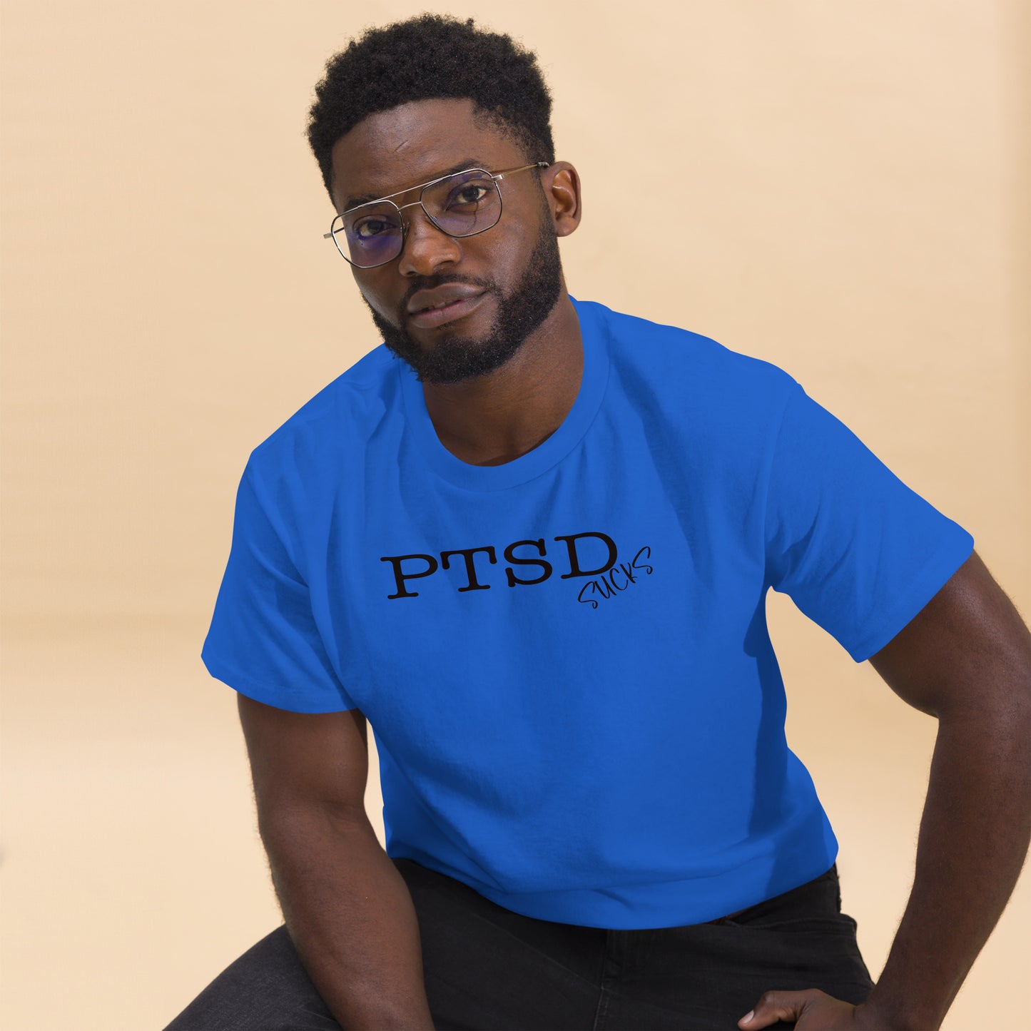 PTSD Sucks Men's classic tee