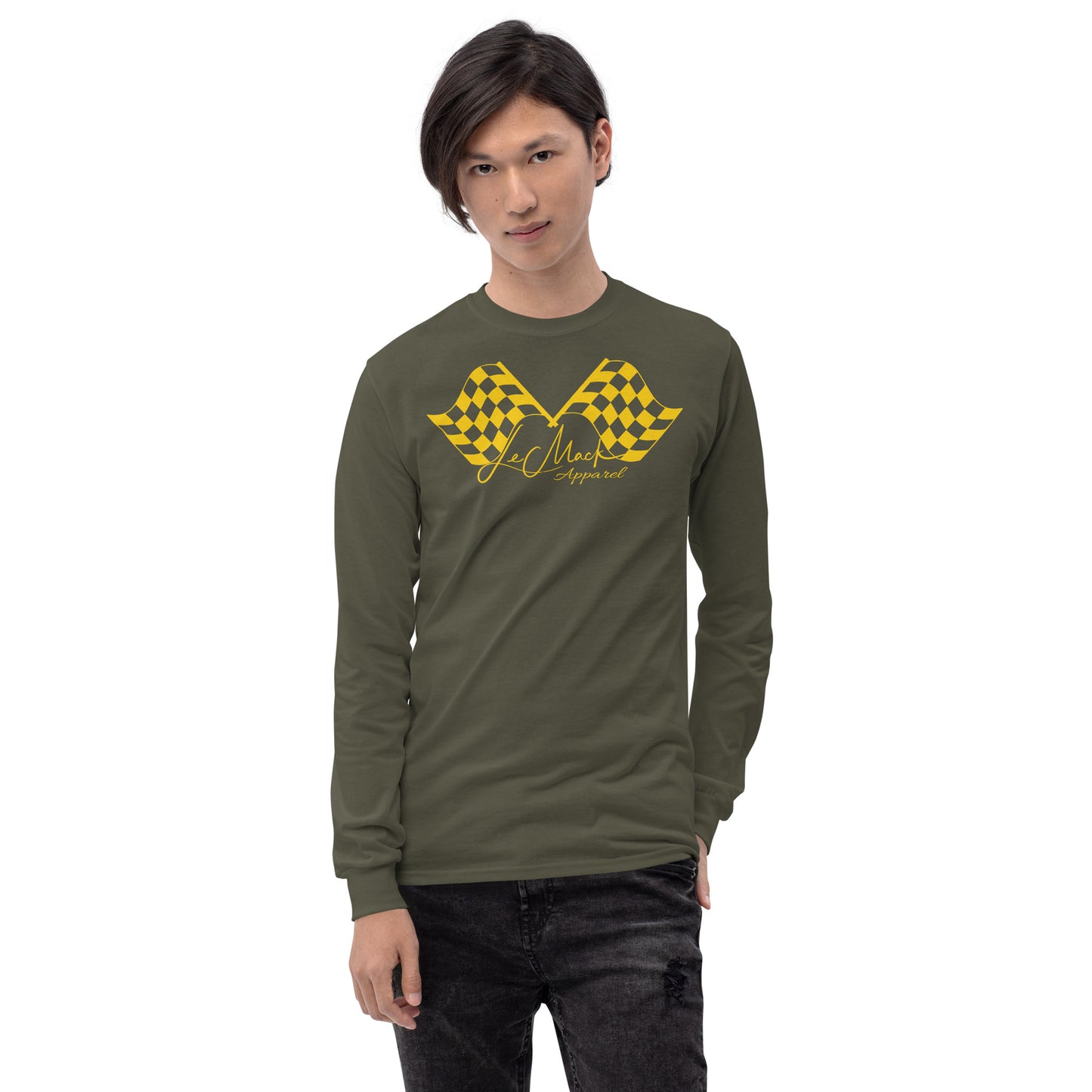 Gold Racing Men’s Long Sleeve Shirt