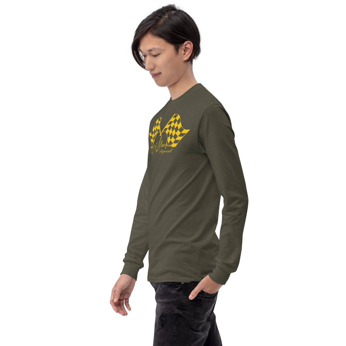 Gold Racing Men’s Long Sleeve Shirt