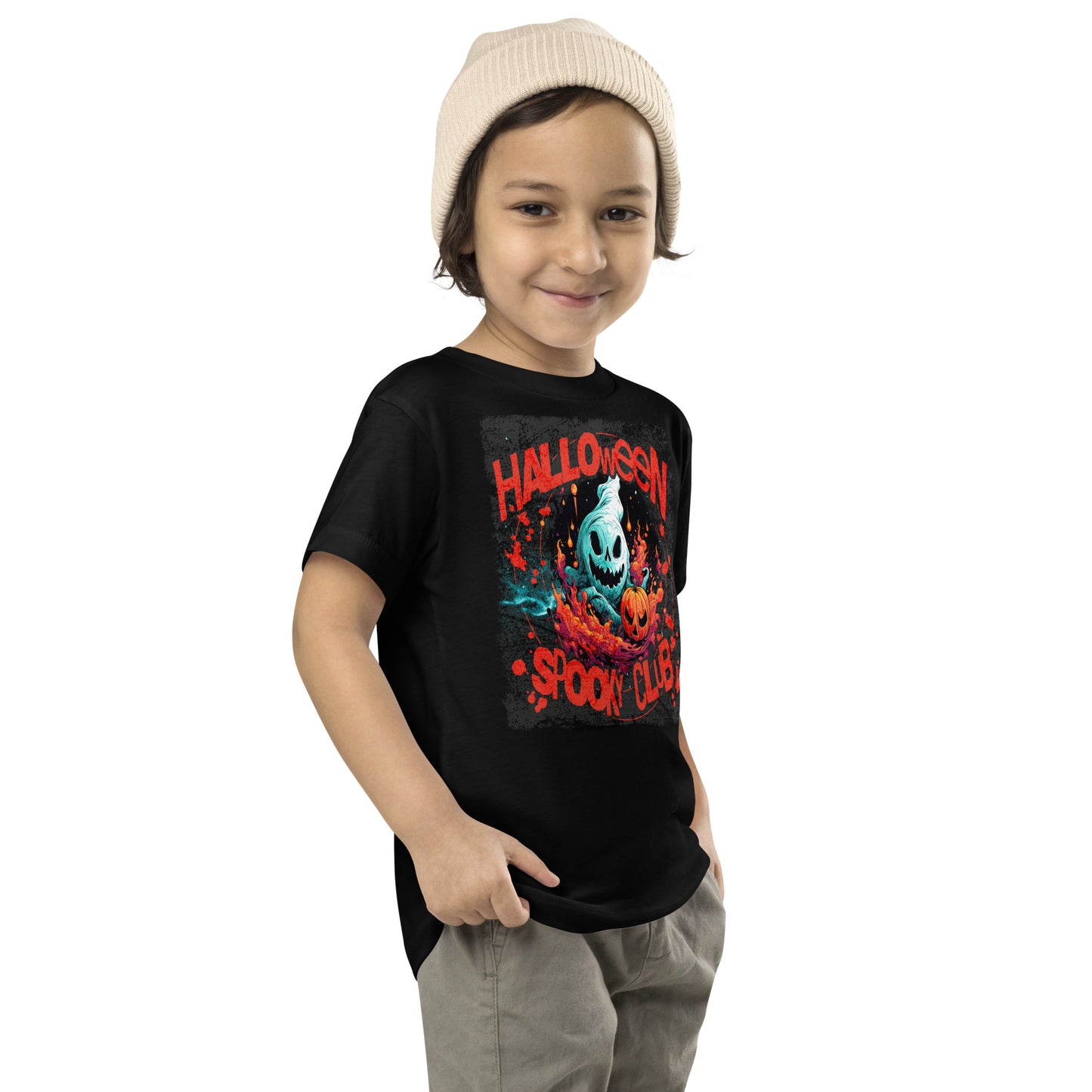Toddler Spooky Club Short Sleeve Tee
