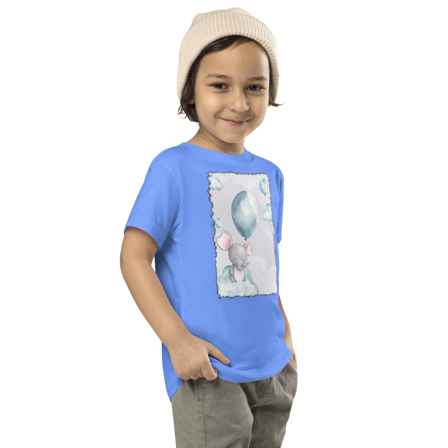 Toddler Bear & Balloon Short Sleeve Tee