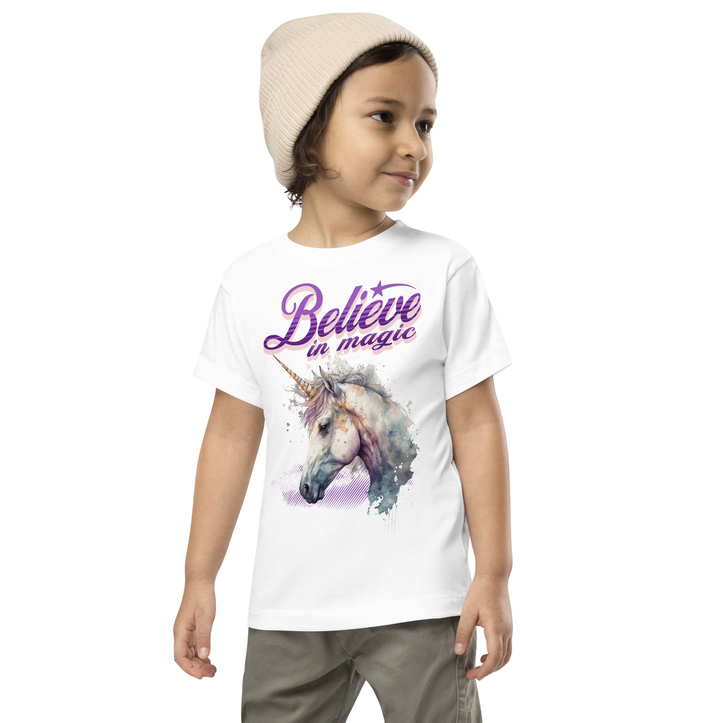 Toddler Believe Short Sleeve Tee