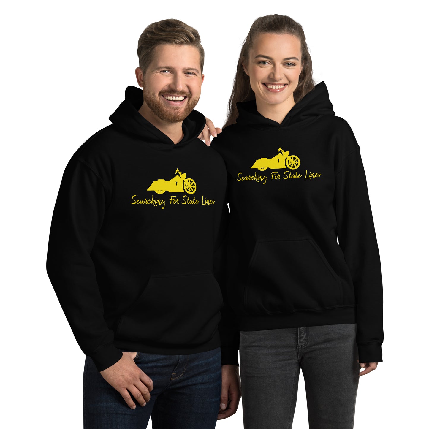 Searching for State Lines Road King Unisex Hoodie