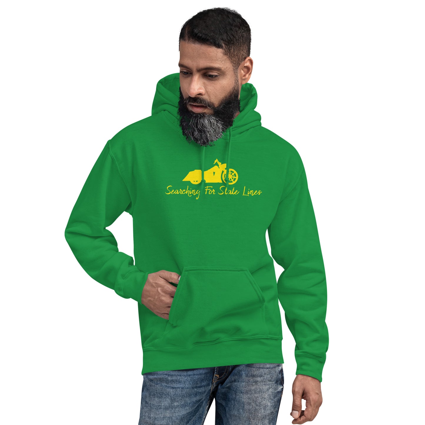 Searching for State Lines Road King Unisex Hoodie