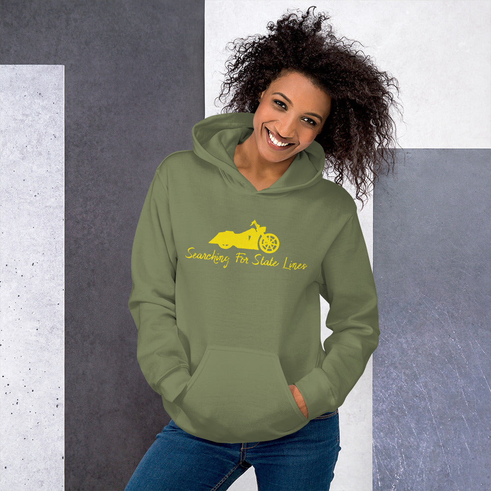 Searching for State Lines Road King Unisex Hoodie
