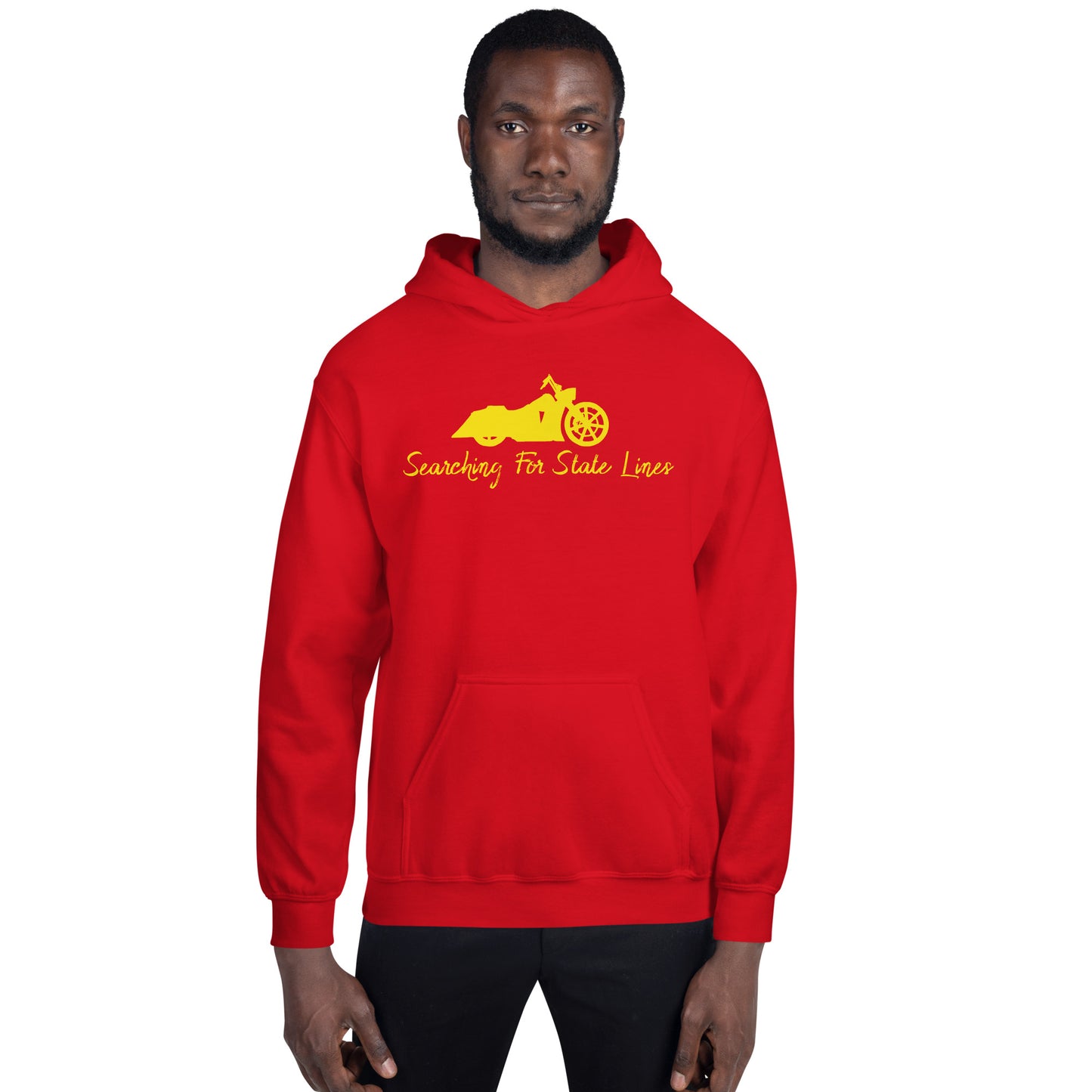 Searching for State Lines Road King Unisex Hoodie