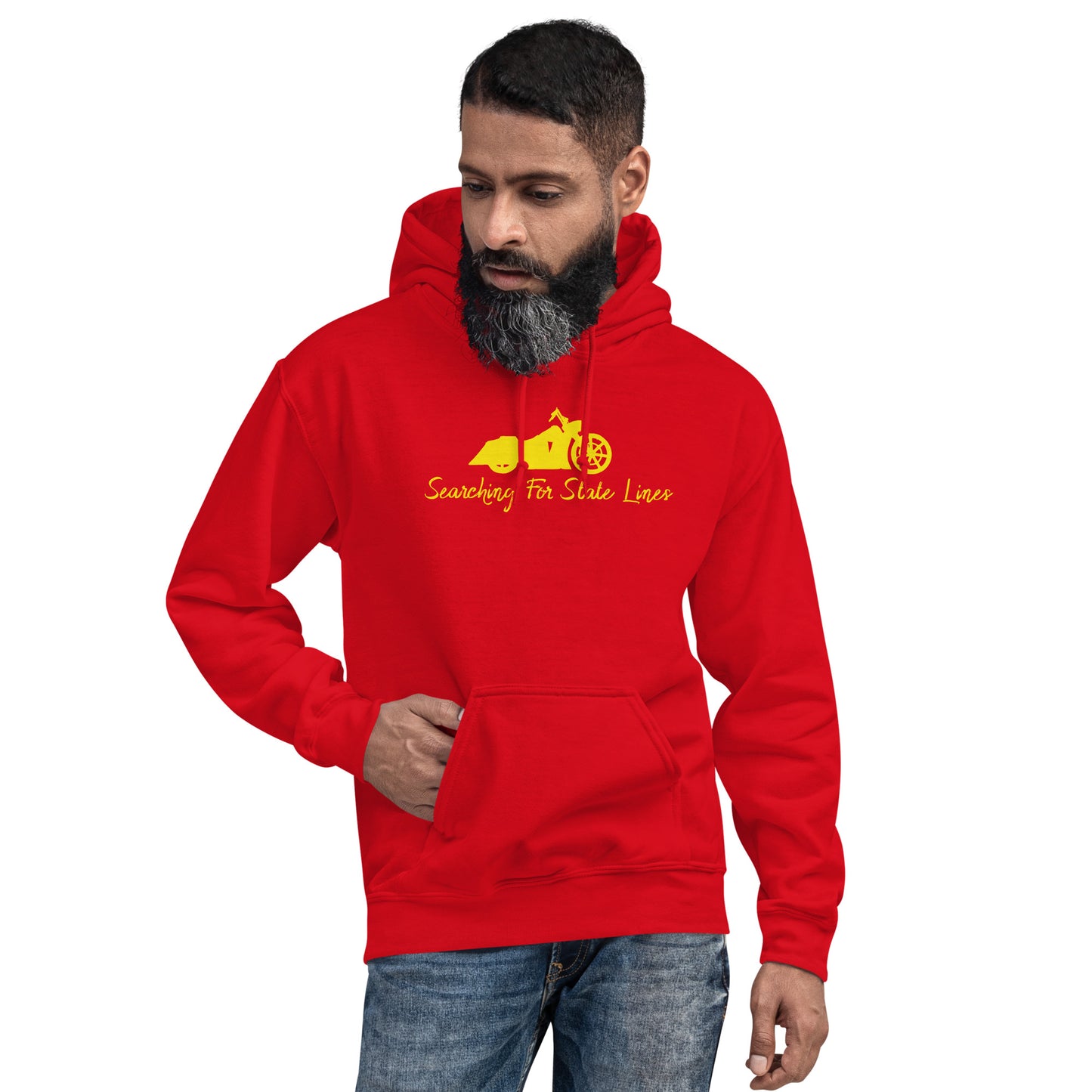 Searching for State Lines Road King Unisex Hoodie