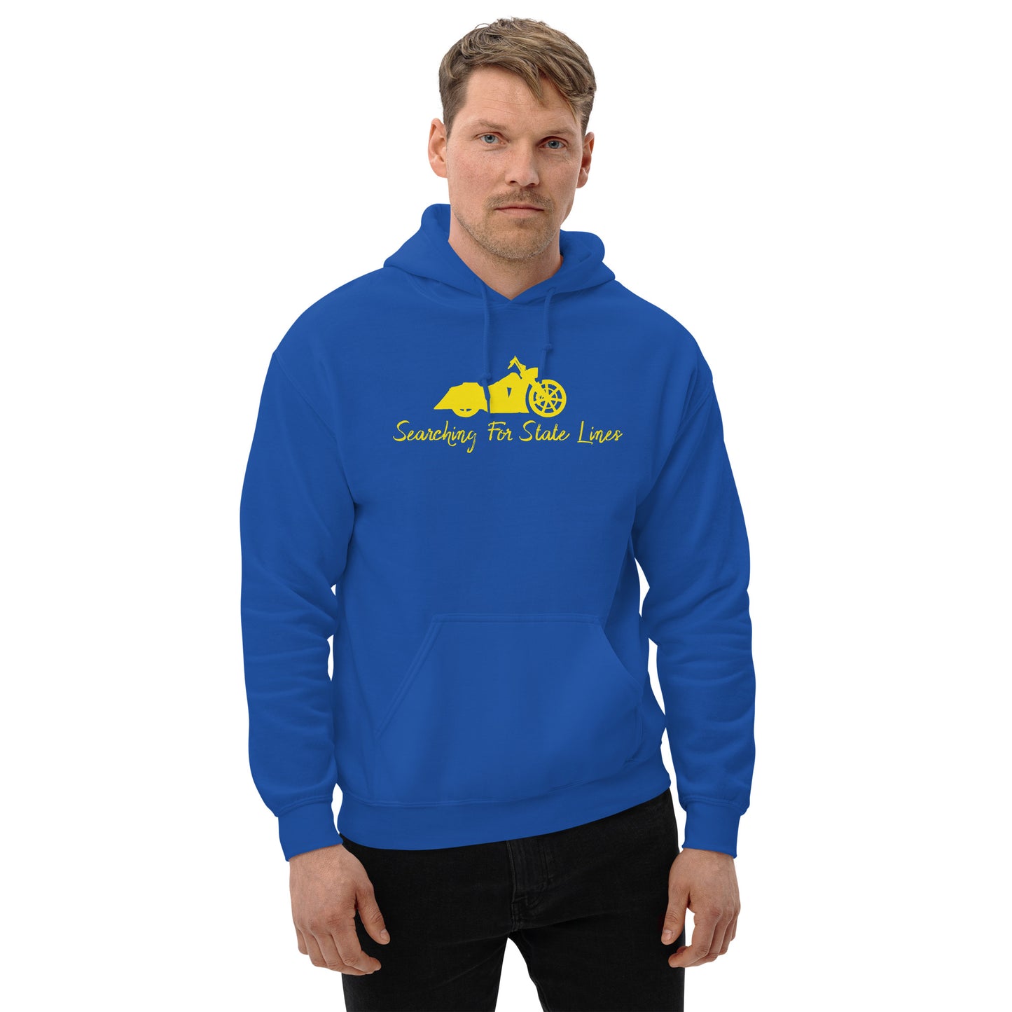 Searching for State Lines Road King Unisex Hoodie