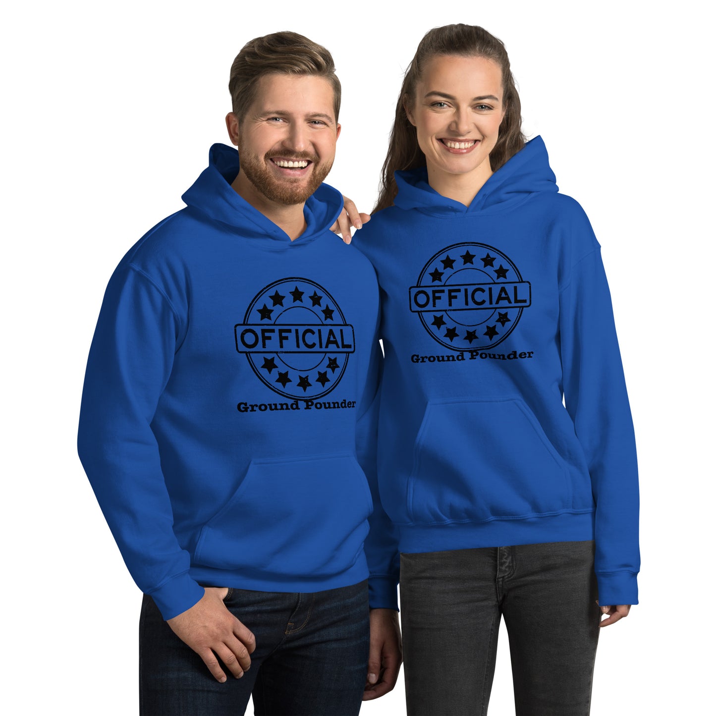Official Ground Pounder (Black Letters) Unisex Hoodie