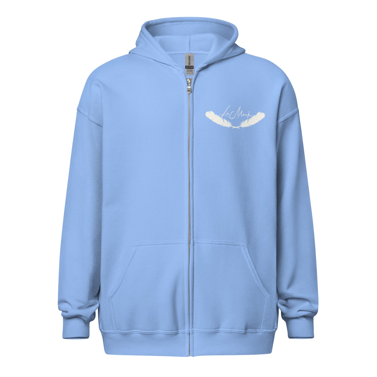 LeMack Apparel II (Racing) Flag Unisex heavy blend zip hoodie