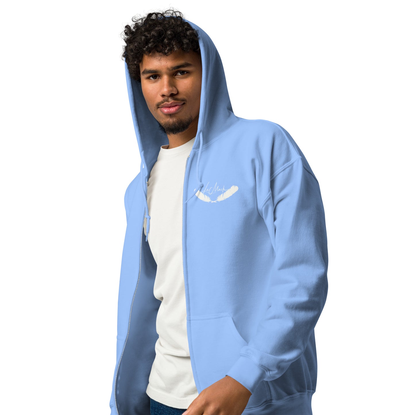 LeMack Apparel II (Racing) Flag Unisex heavy blend zip hoodie