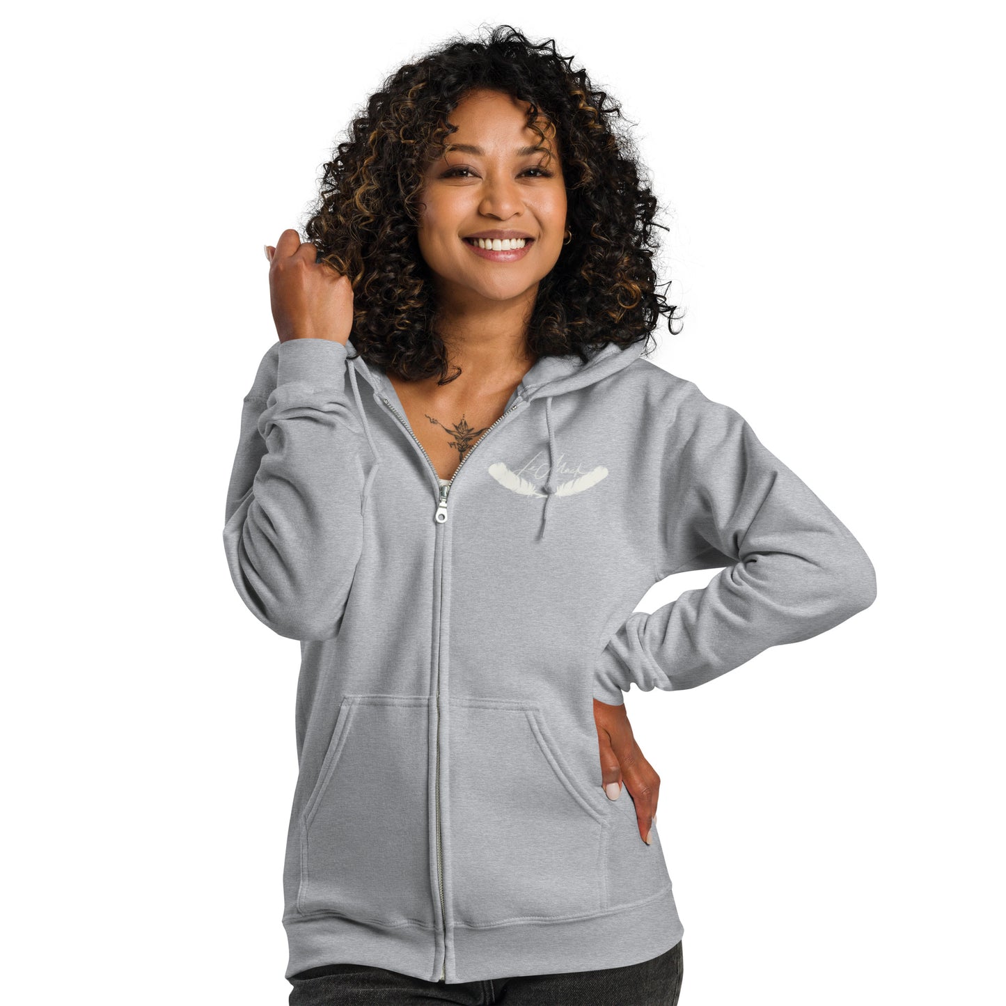 LeMack Apparel II (Racing) Flag Unisex heavy blend zip hoodie