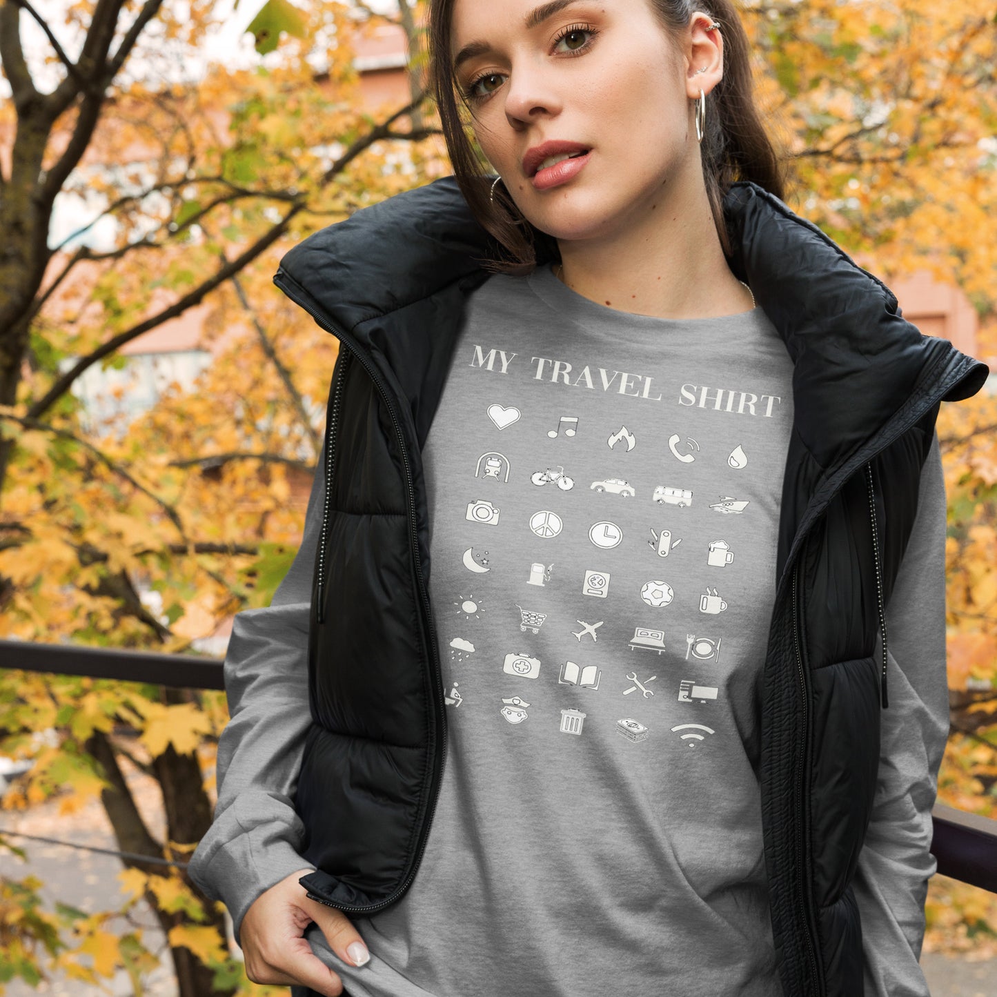 The Perfect Travel Shirt - Unisex Long Sleeve Tee