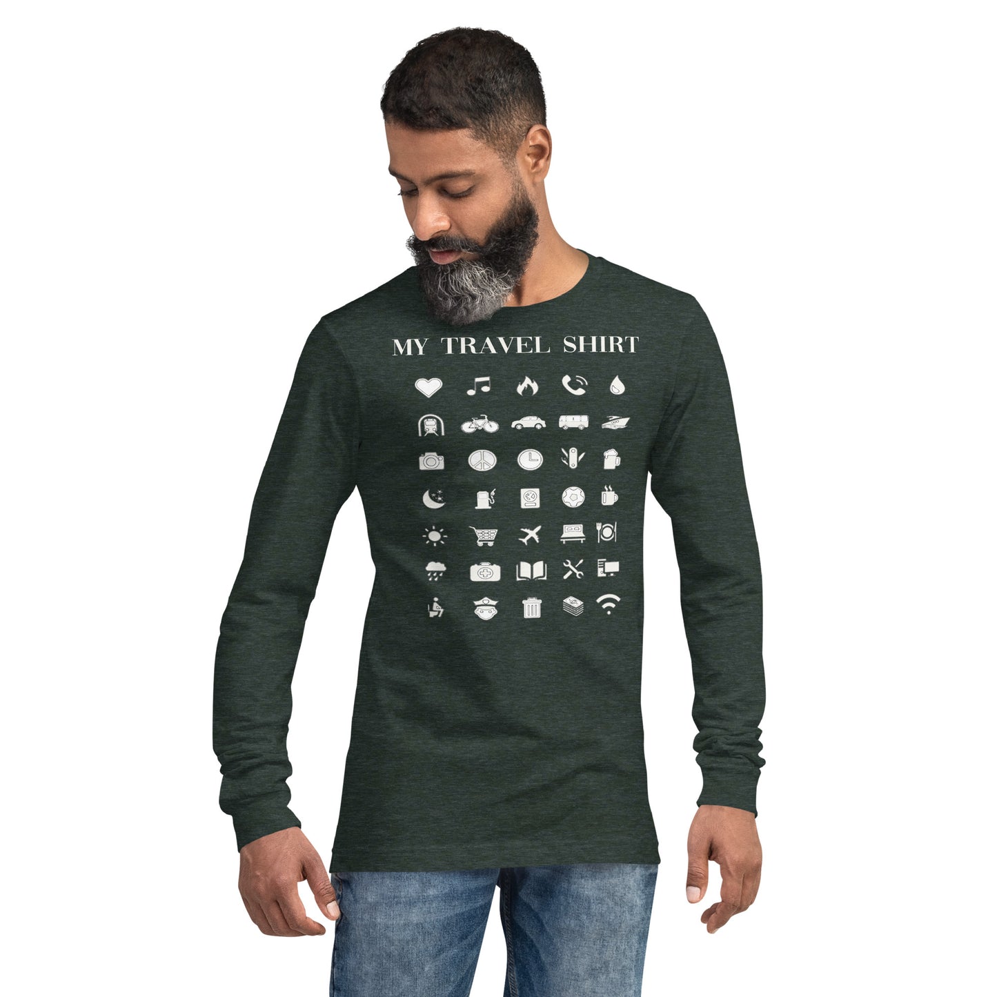 The Perfect Travel Shirt - Unisex Long Sleeve Tee