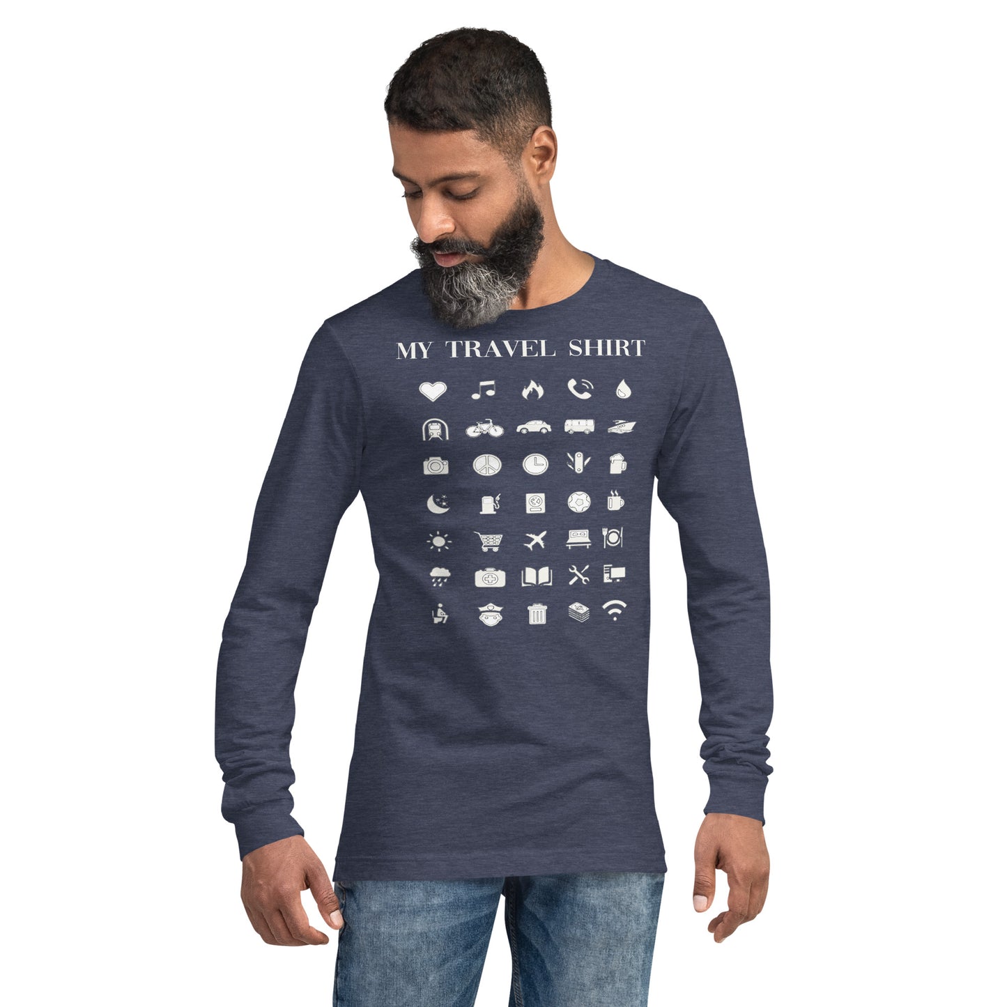 The Perfect Travel Shirt - Unisex Long Sleeve Tee