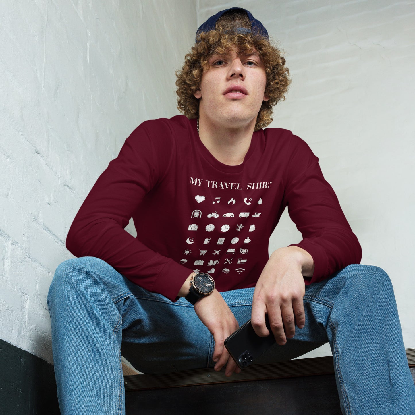 The Perfect Travel Shirt - Unisex Long Sleeve Tee