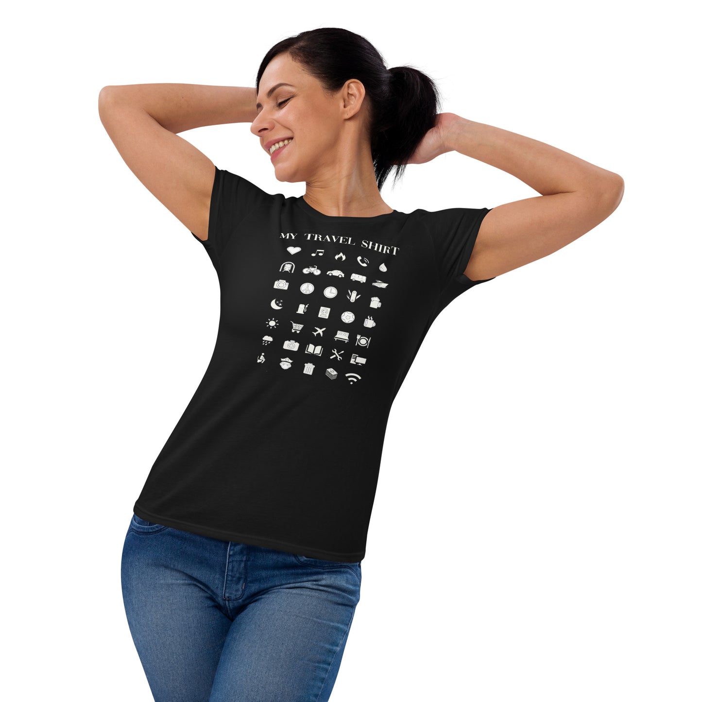 The Perfect Travel Shirt Women's short sleeve t-shirt