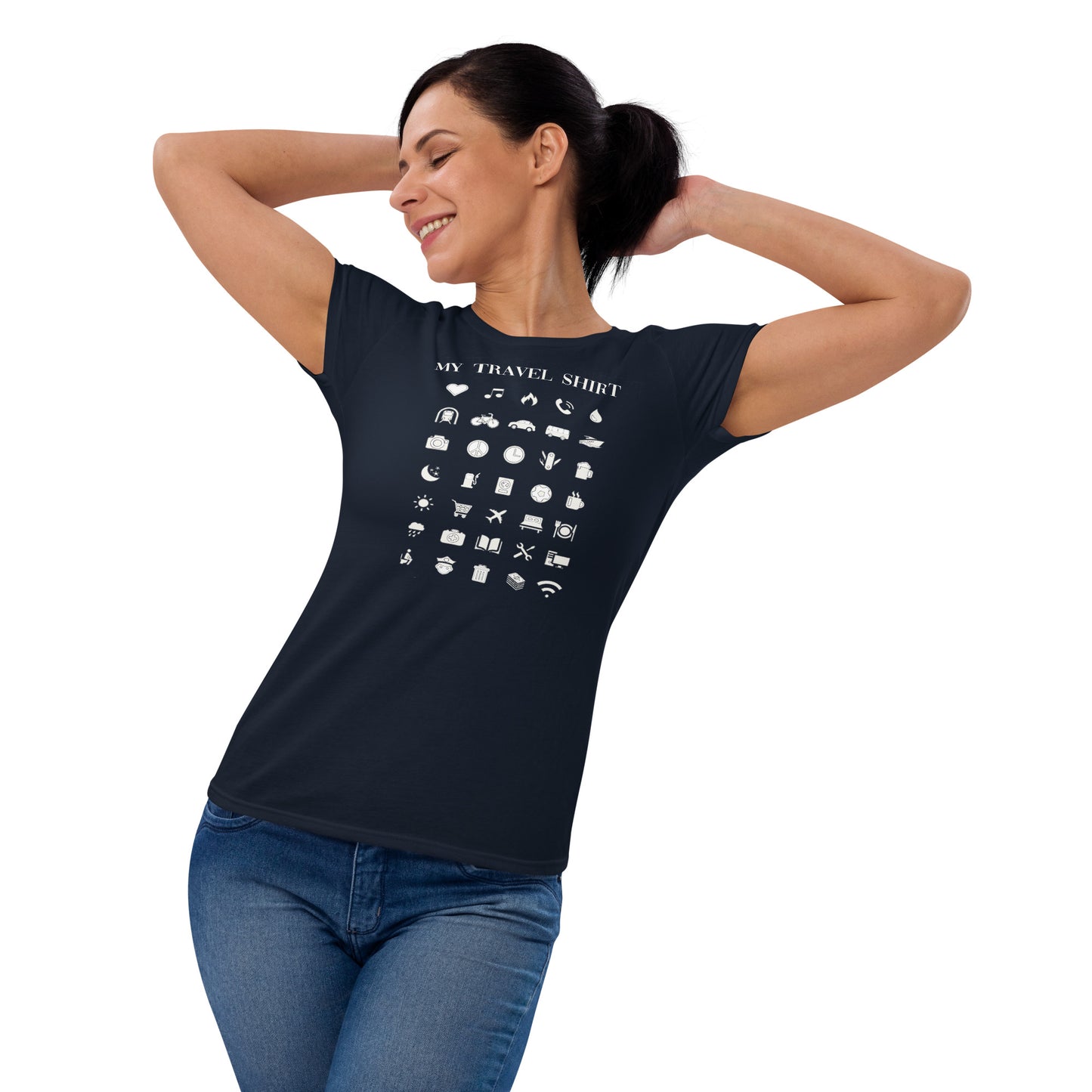 The Perfect Travel Shirt Women's short sleeve t-shirt