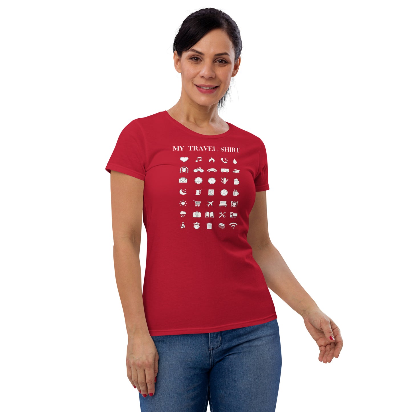 The Perfect Travel Shirt Women's short sleeve t-shirt