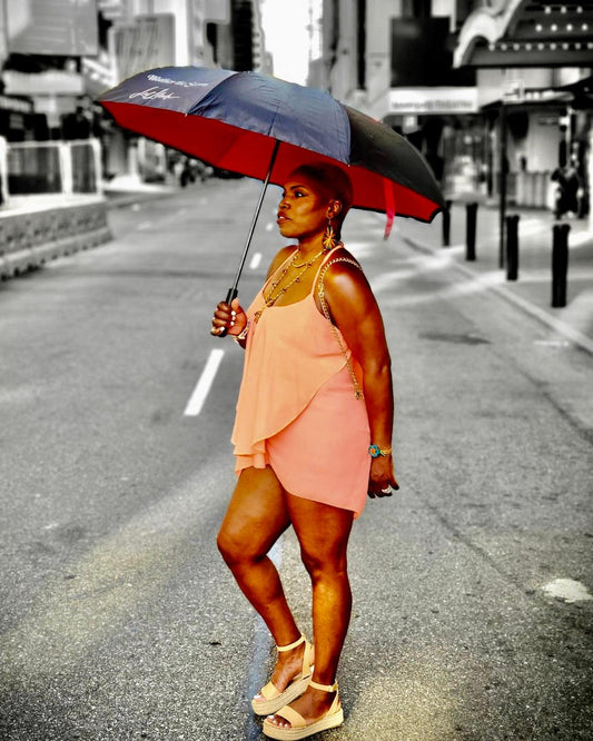 LeMack Red Bottom Umbrellas - LeMack