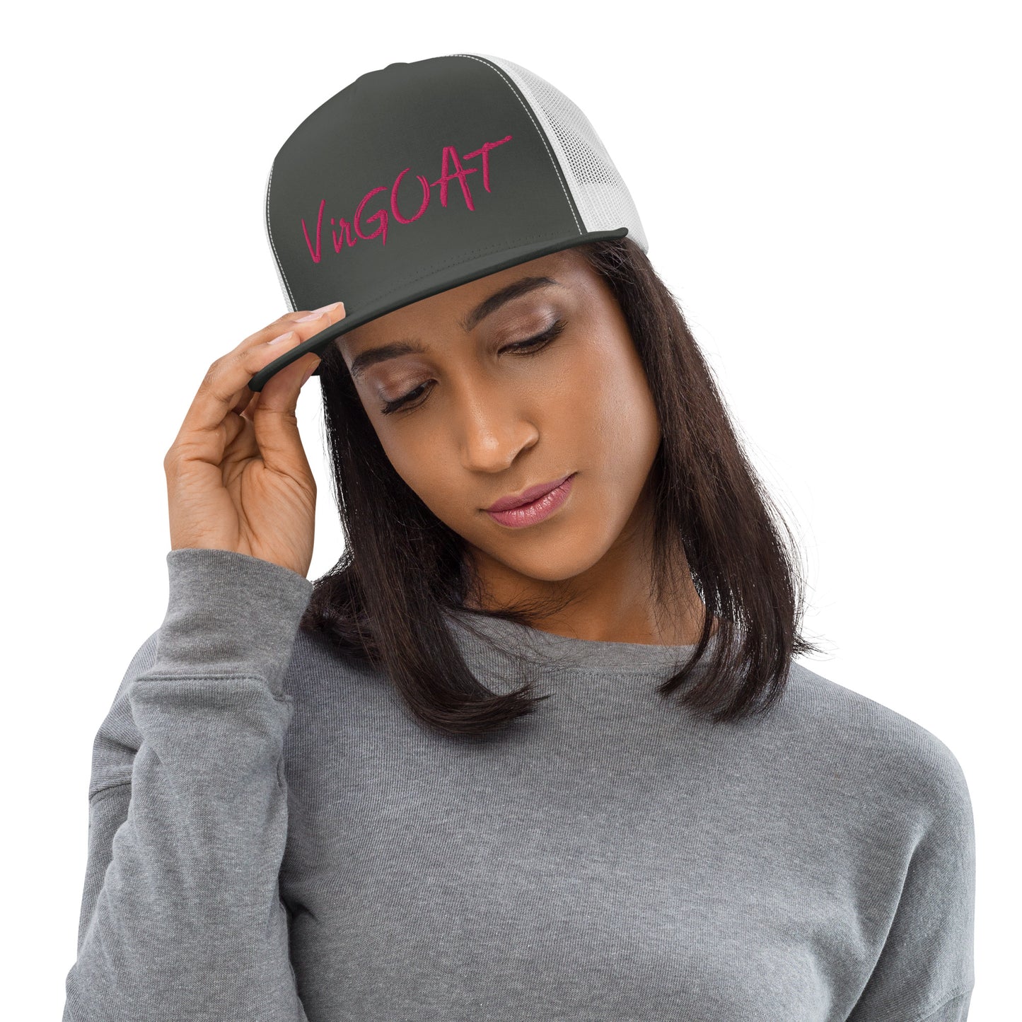 Pink VirGOAT Logo Trucker Cap - LeMack