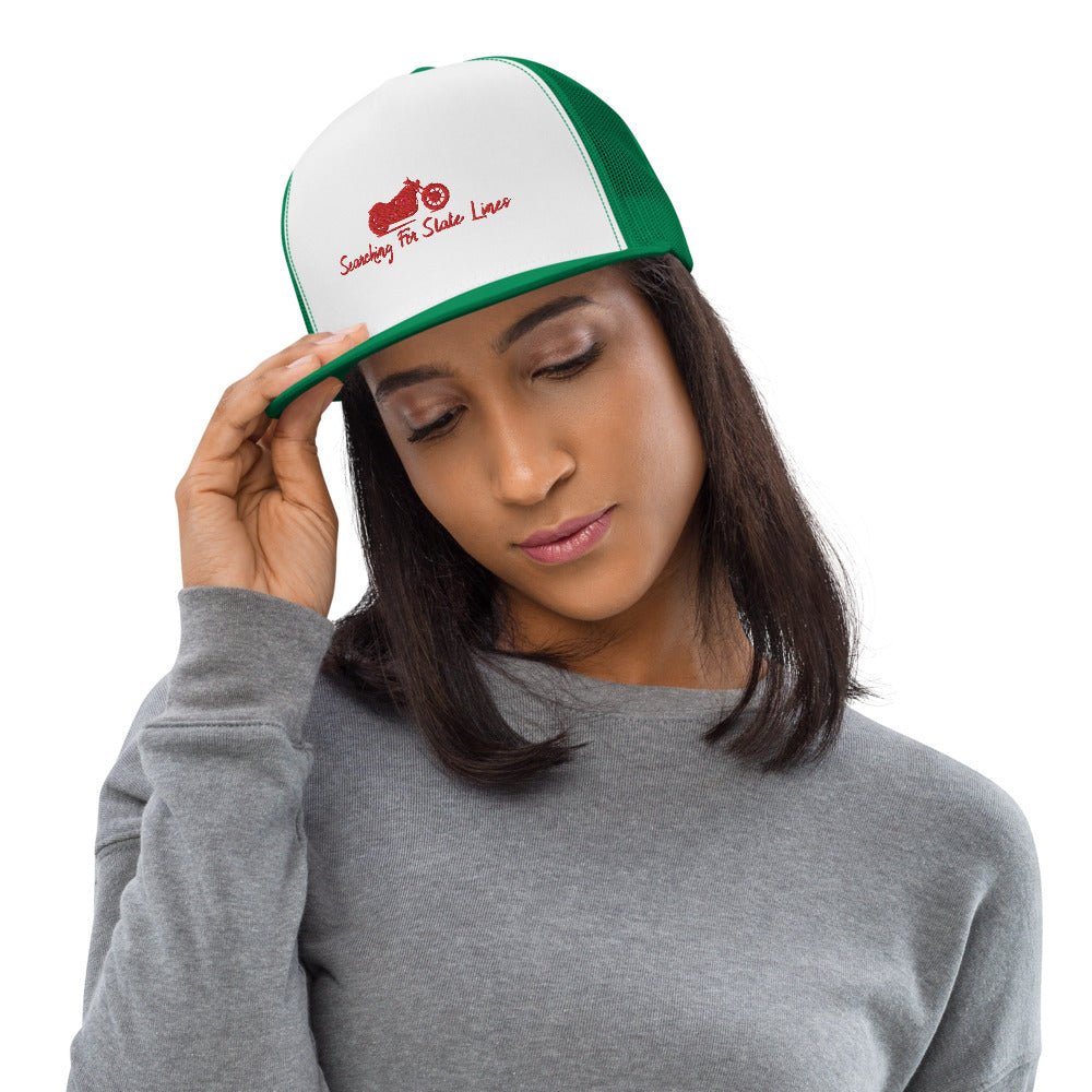 Road King Red Trucker Cap - LeMack