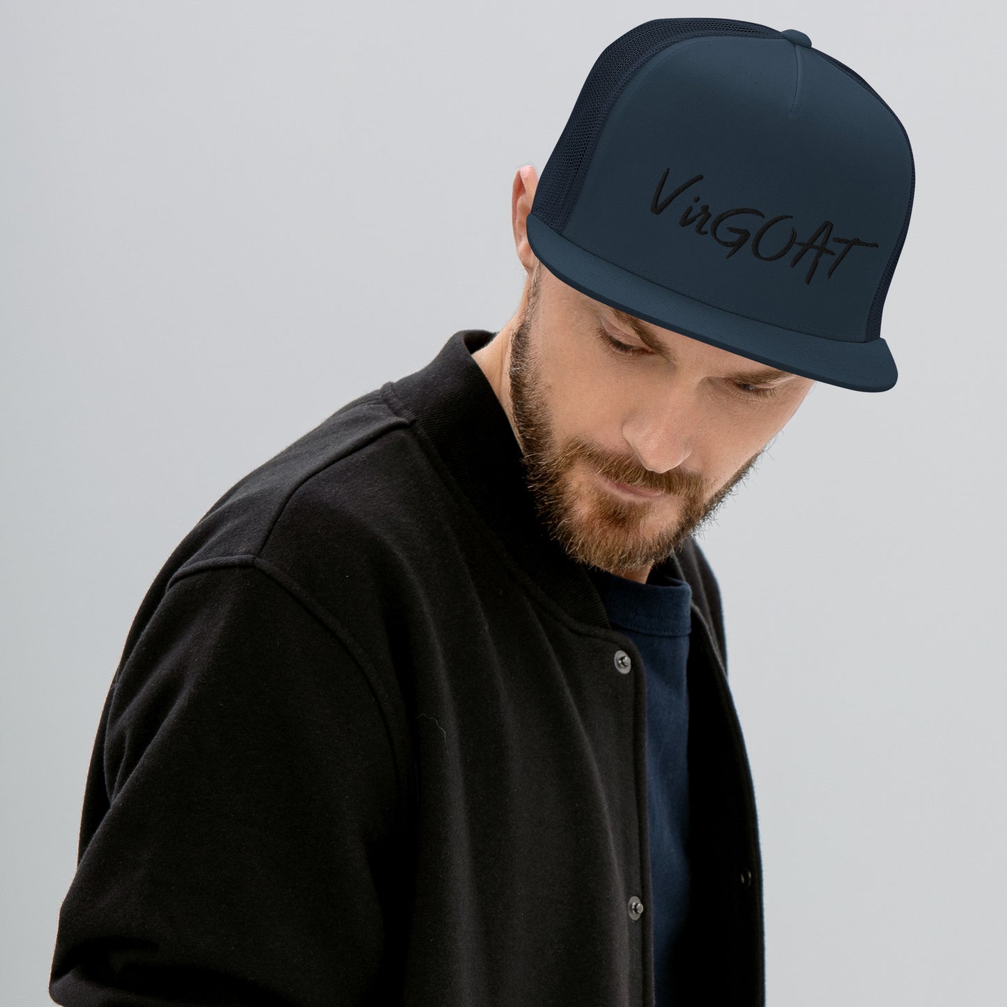 VirGOAT Black Logo Trucker Cap - LeMack