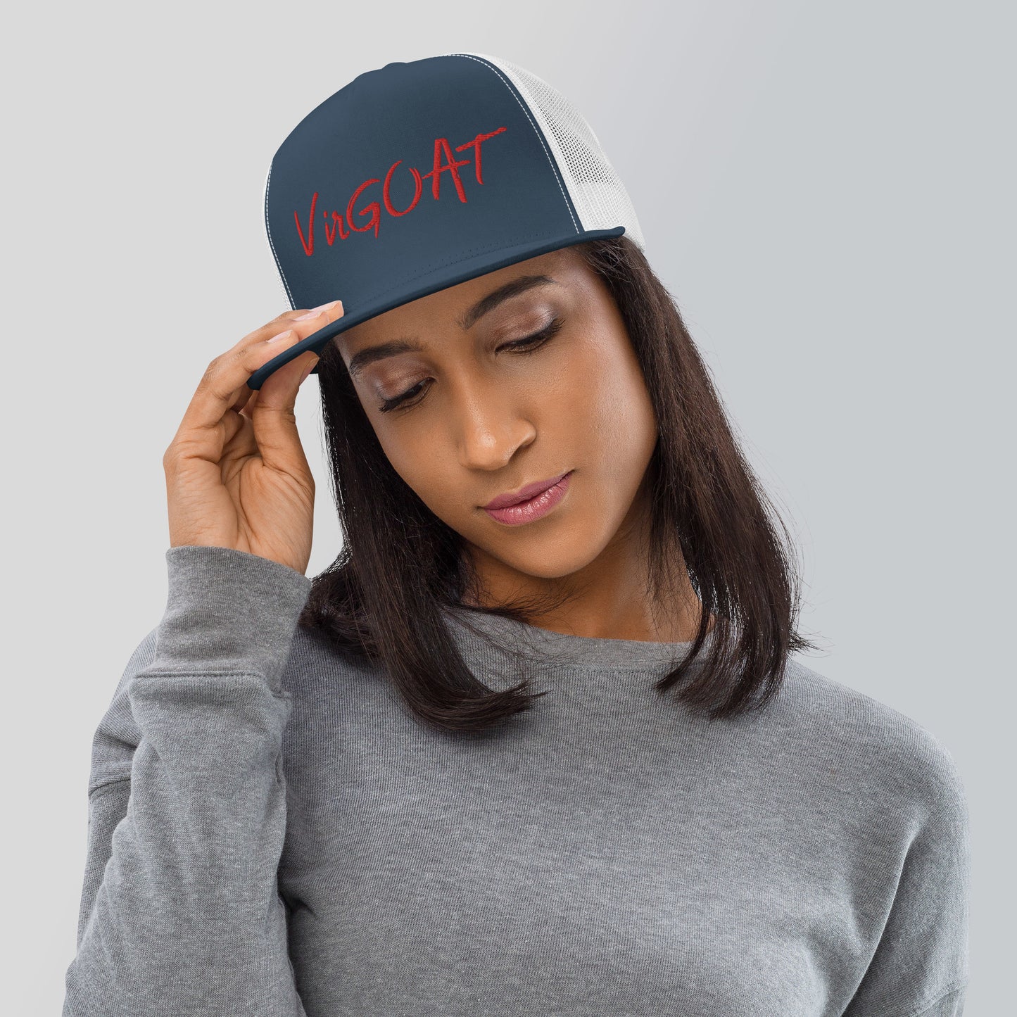 VirGOAT Red Logo Trucker Cap - LeMack