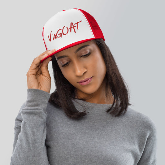VirGOAT Red Logo Trucker Cap - LeMack