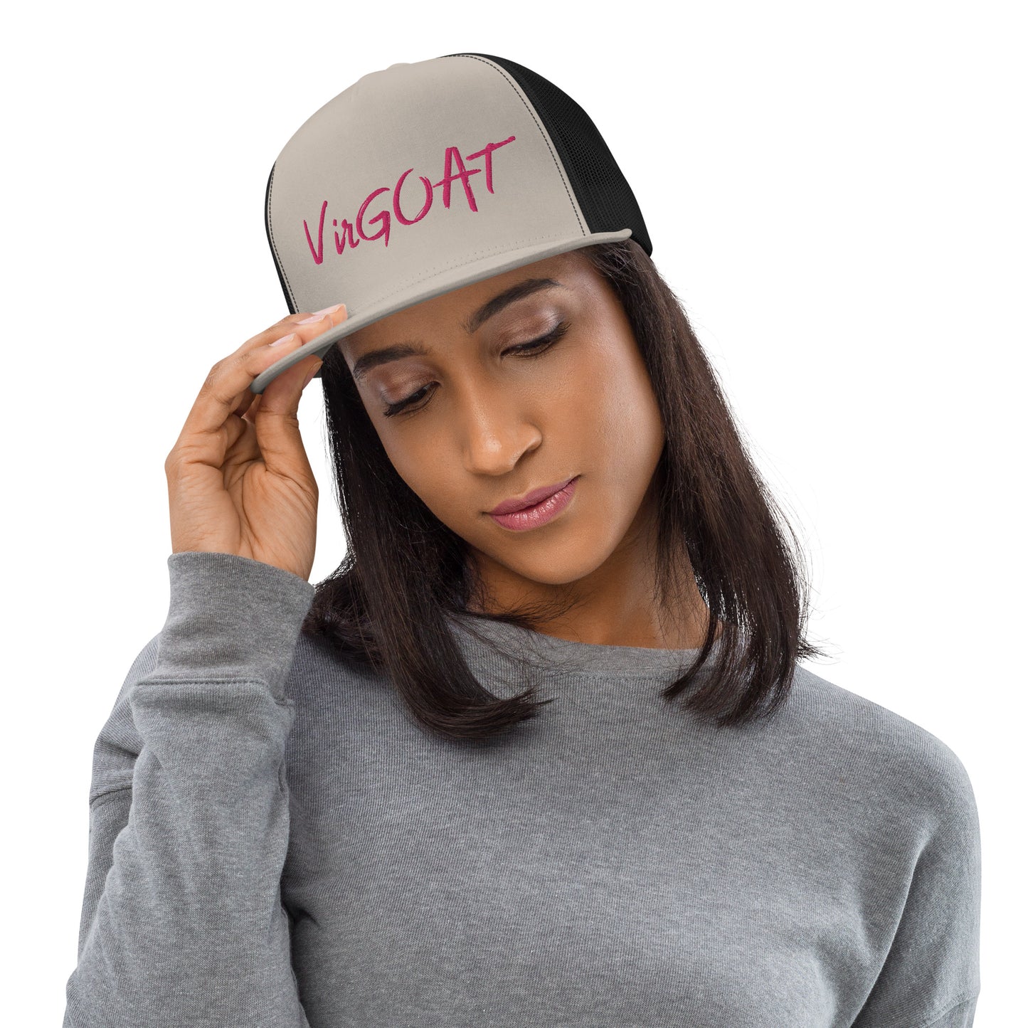 Pink VirGOAT Logo Trucker Cap - LeMack