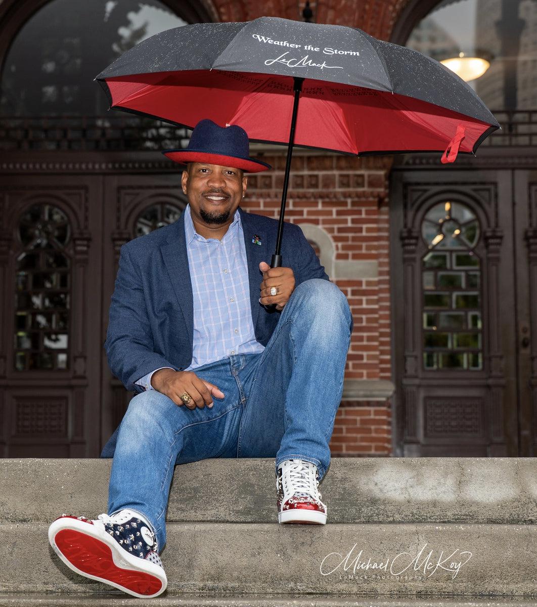 LeMack Red Bottom Umbrellas - LeMack
