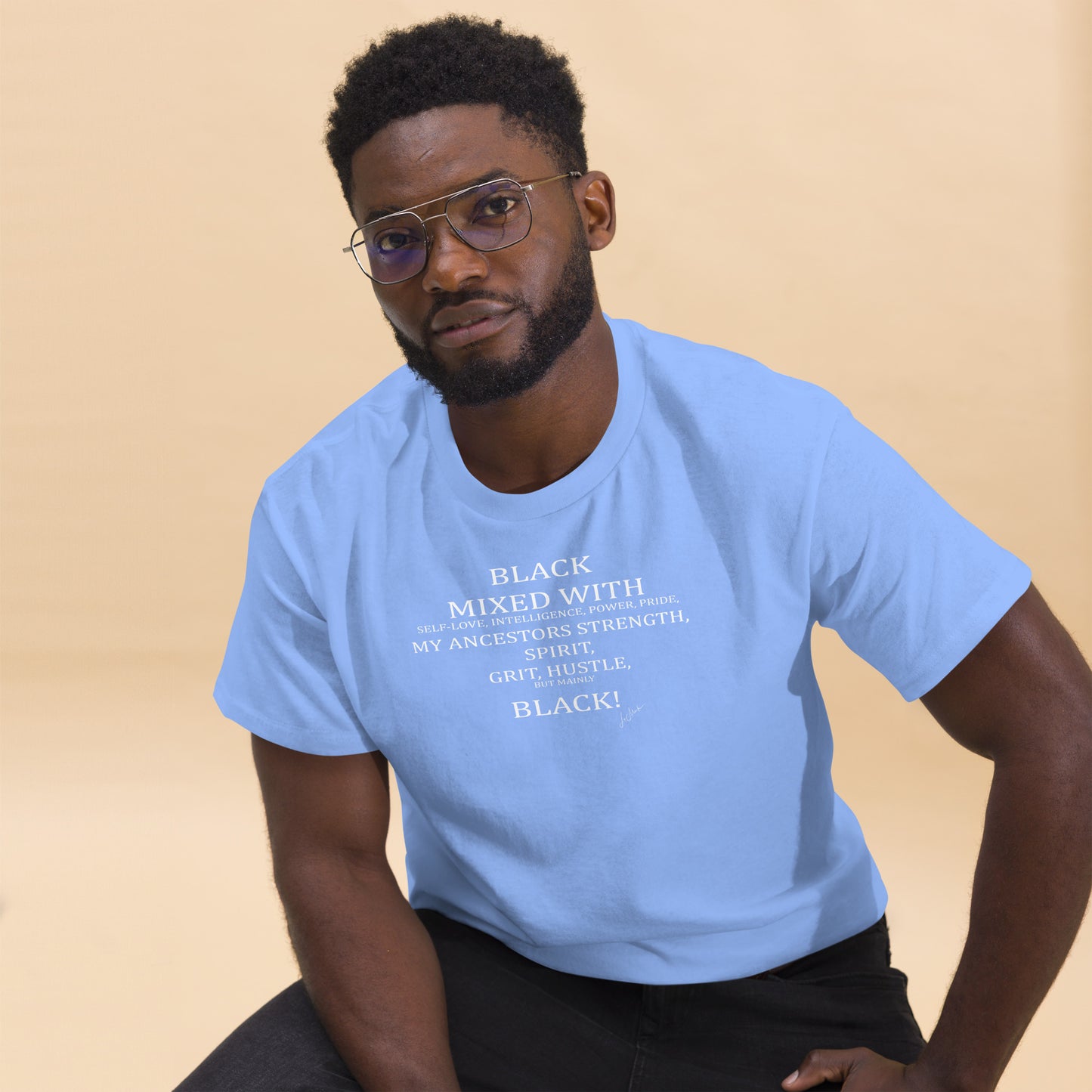 Black Mixed Men's classic tee - LeMack