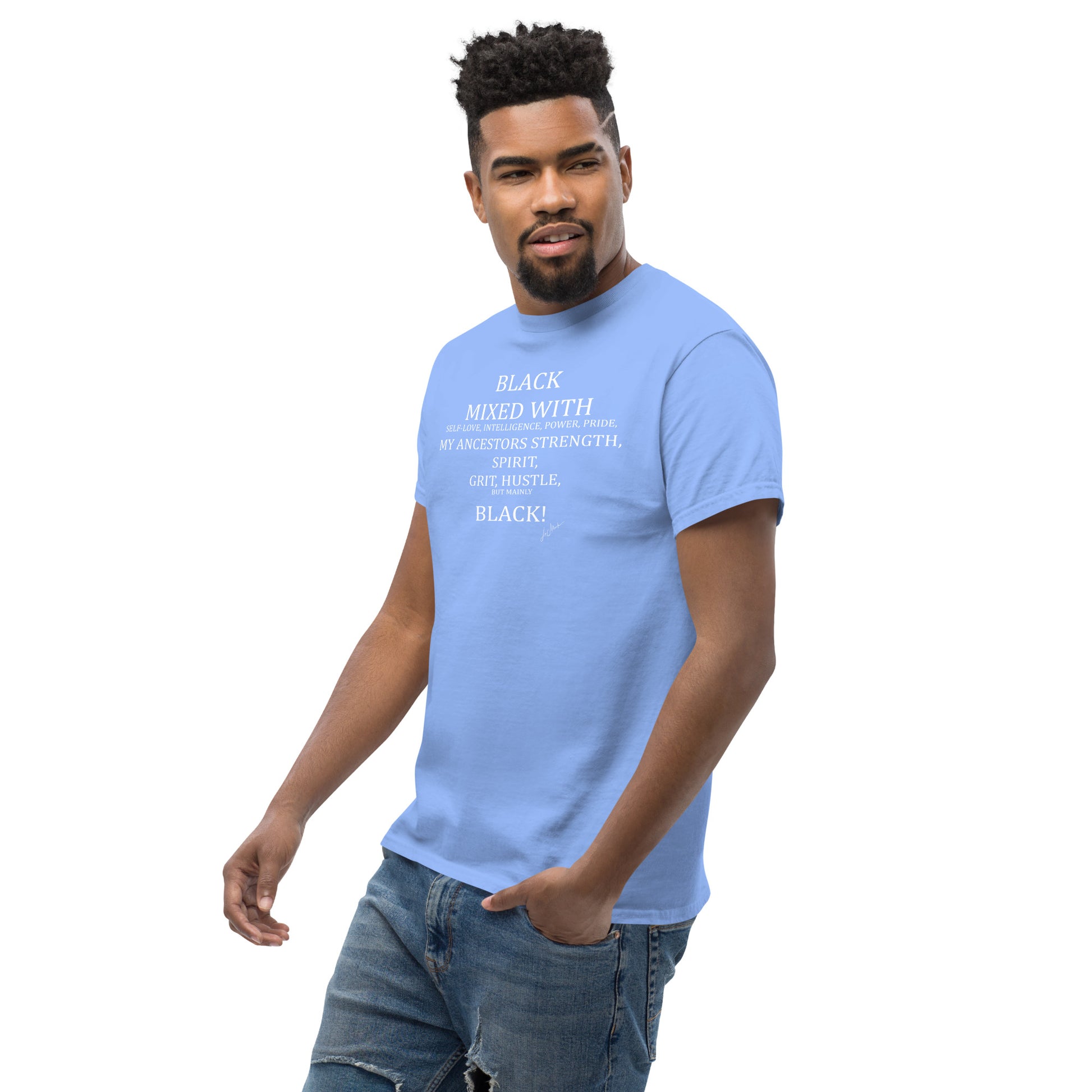 Black Mixed Men's classic tee - LeMack