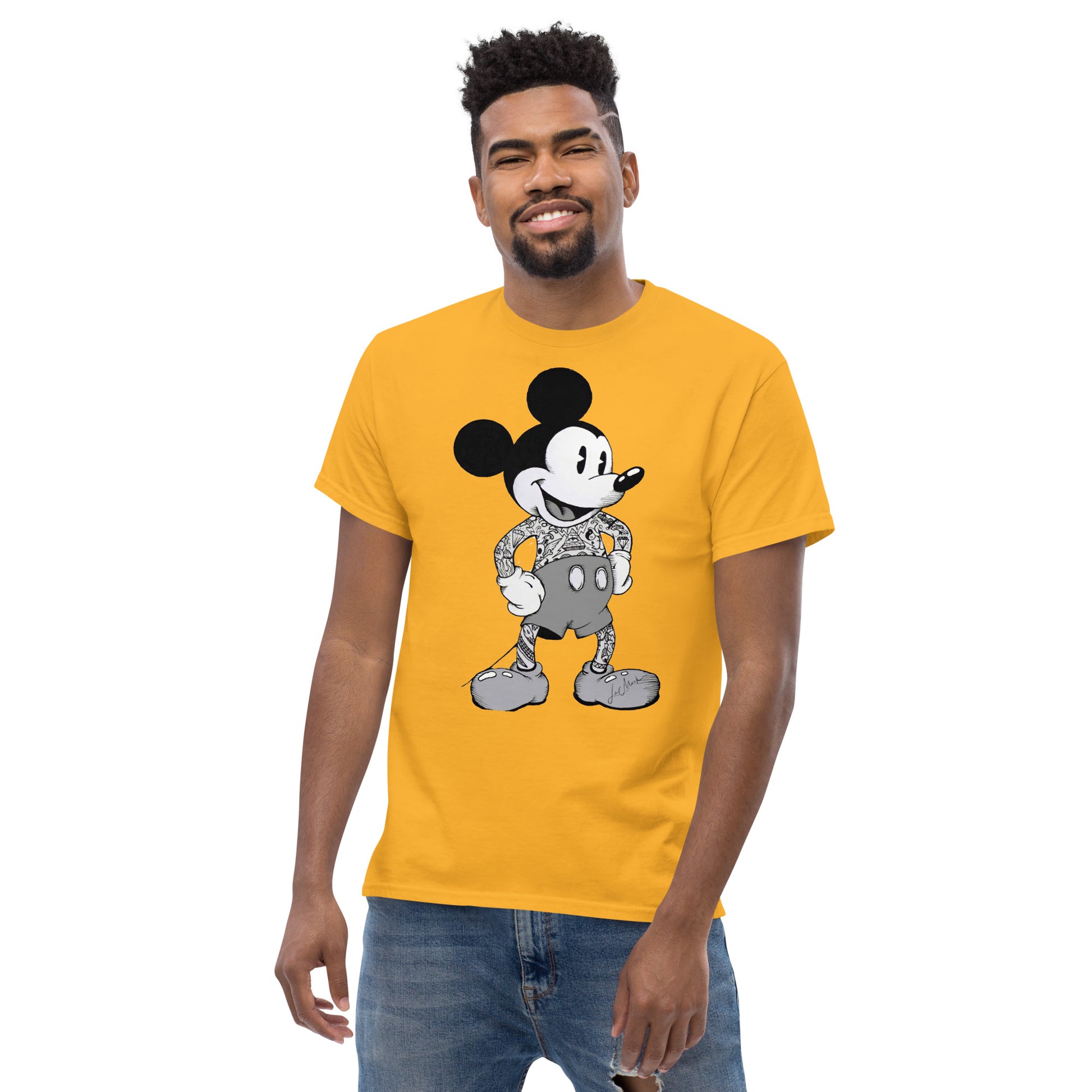 Tattoo'd Mickey Men's classic tee - LeMack