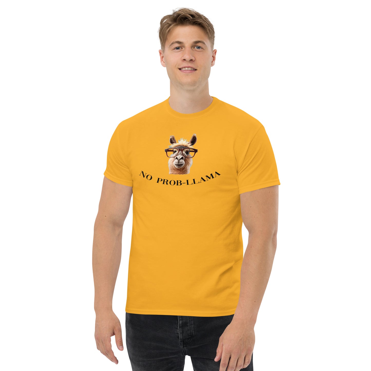 NO Prob LLAMA Men's classic tee - LeMack