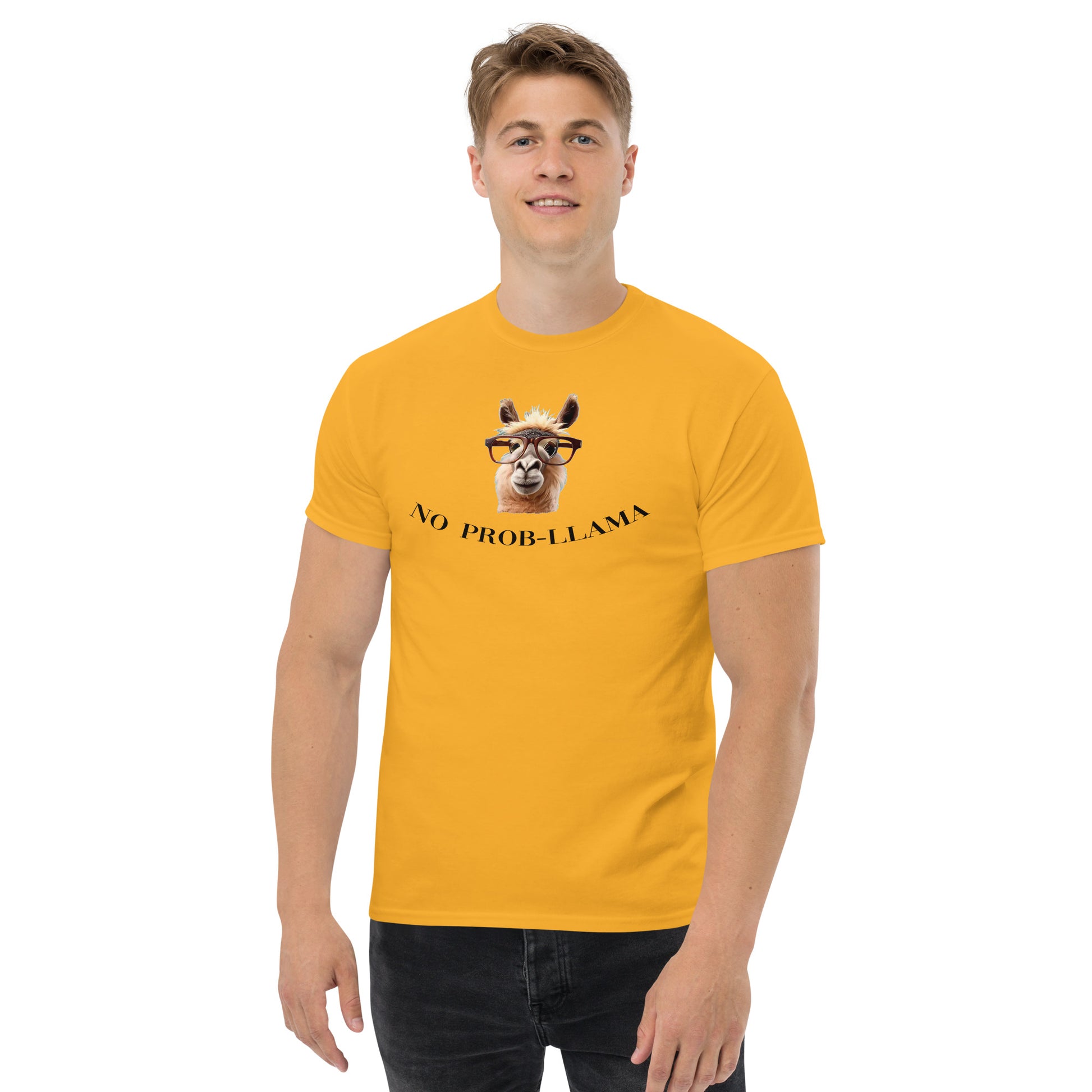 NO Prob LLAMA Men's classic tee - LeMack