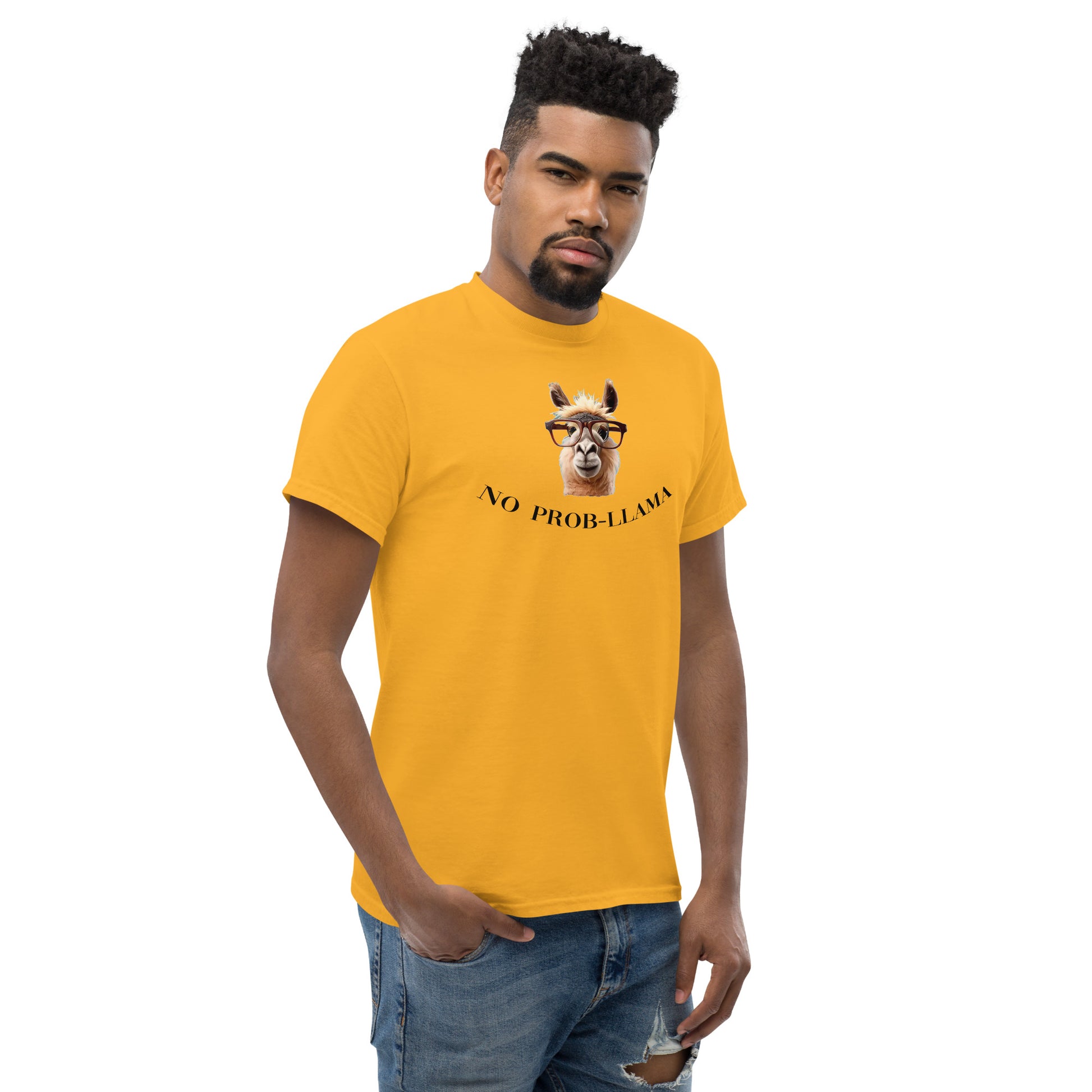 NO Prob LLAMA Men's classic tee - LeMack