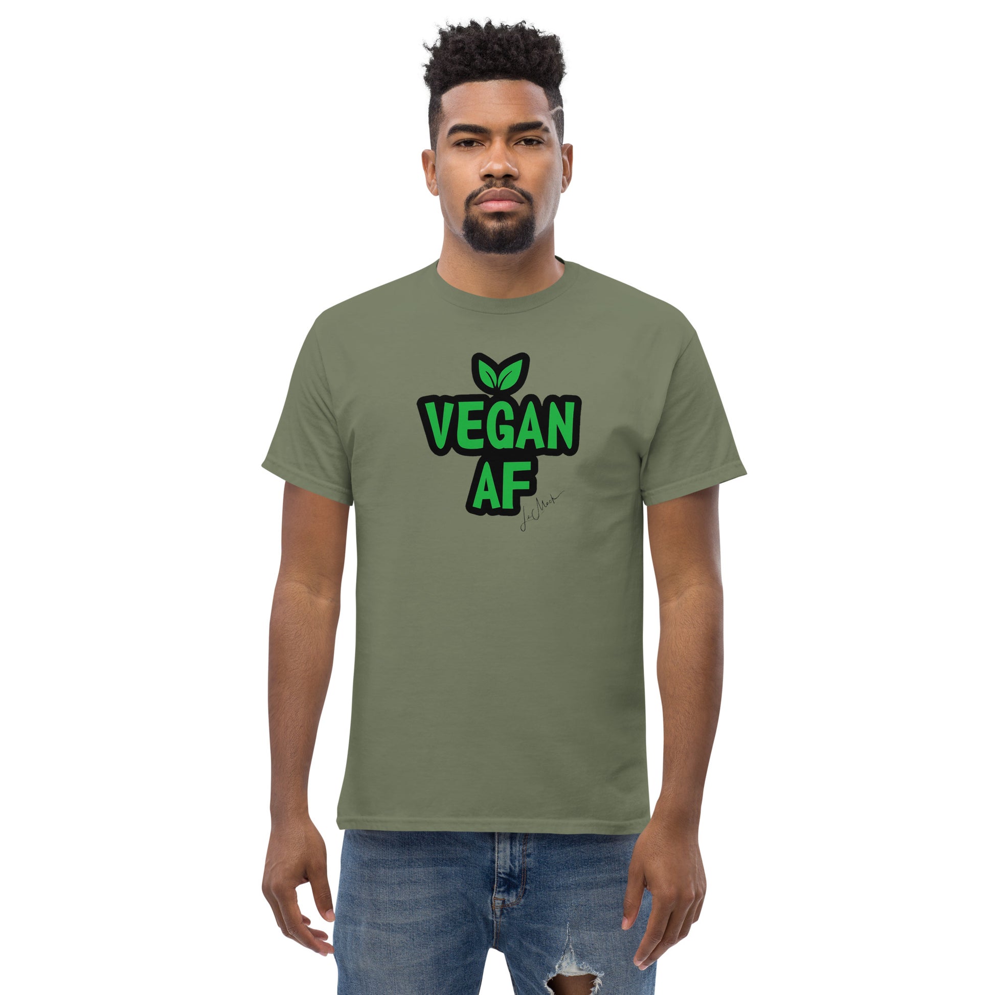 Vegan AF Men's classic tee - LeMack