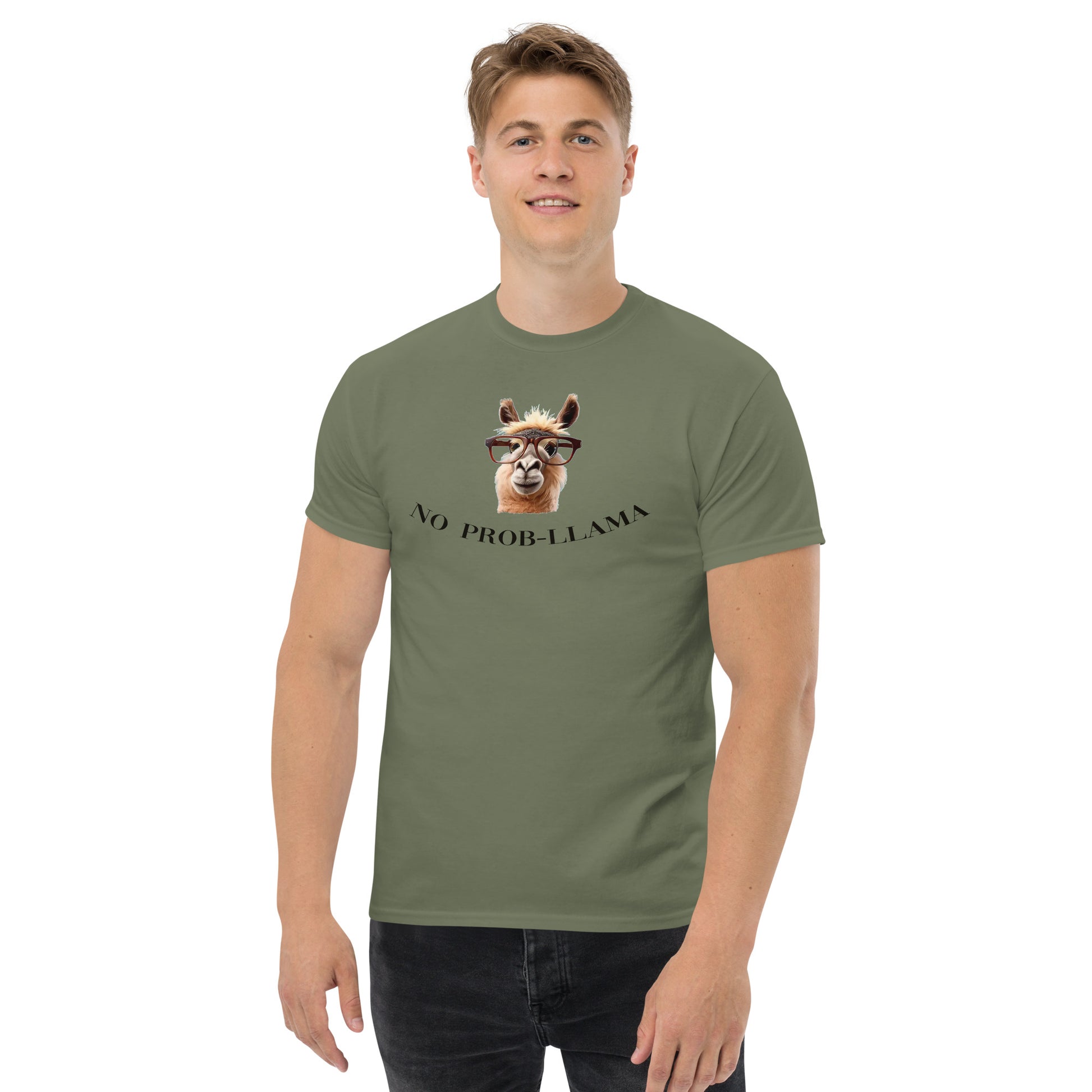 NO Prob LLAMA Men's classic tee - LeMack