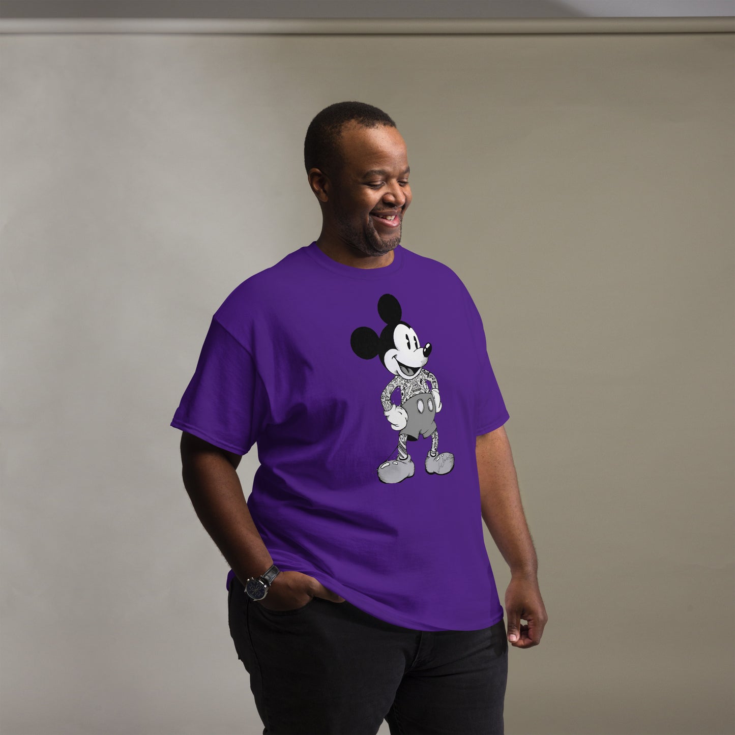 Tattoo'd Mickey Men's classic tee - LeMack