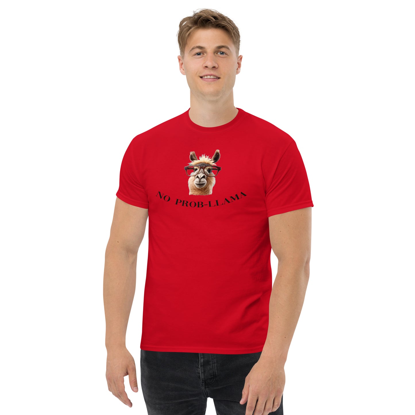 NO Prob LLAMA Men's classic tee - LeMack